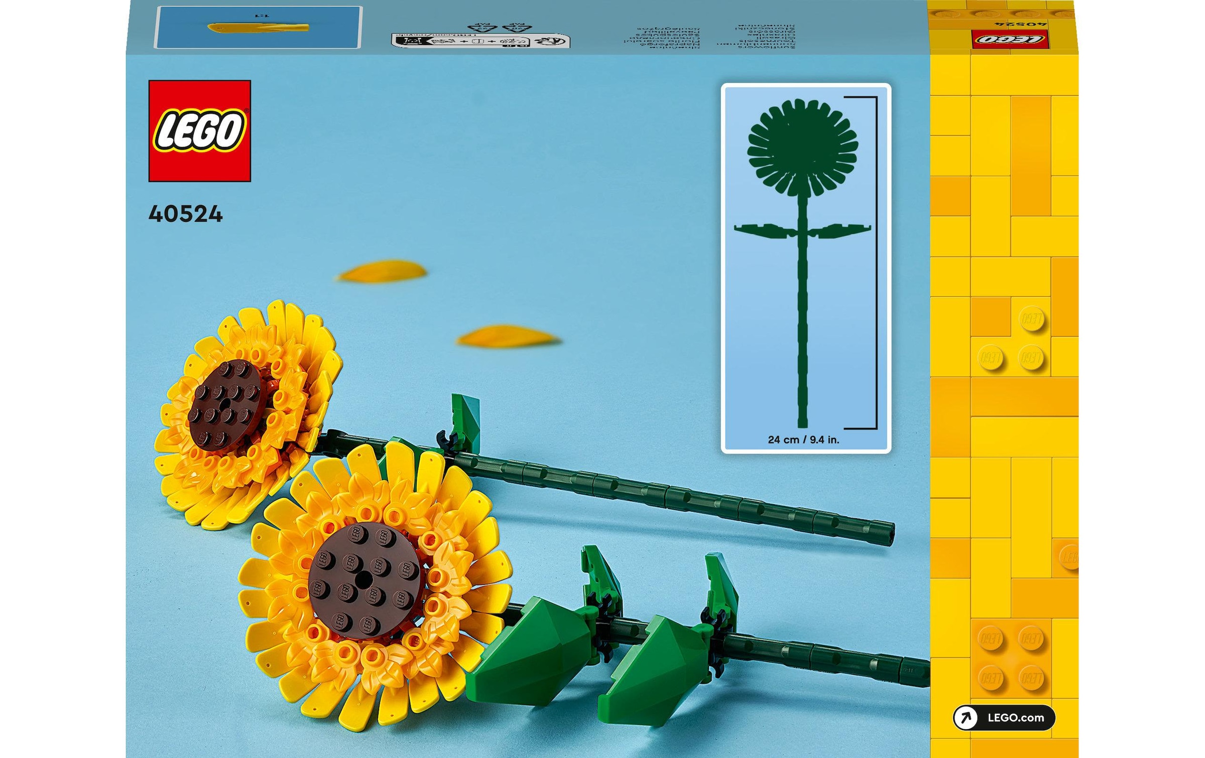 LEGO® Spielbausteine »Sonnenblumen 40524«, (191 St.)