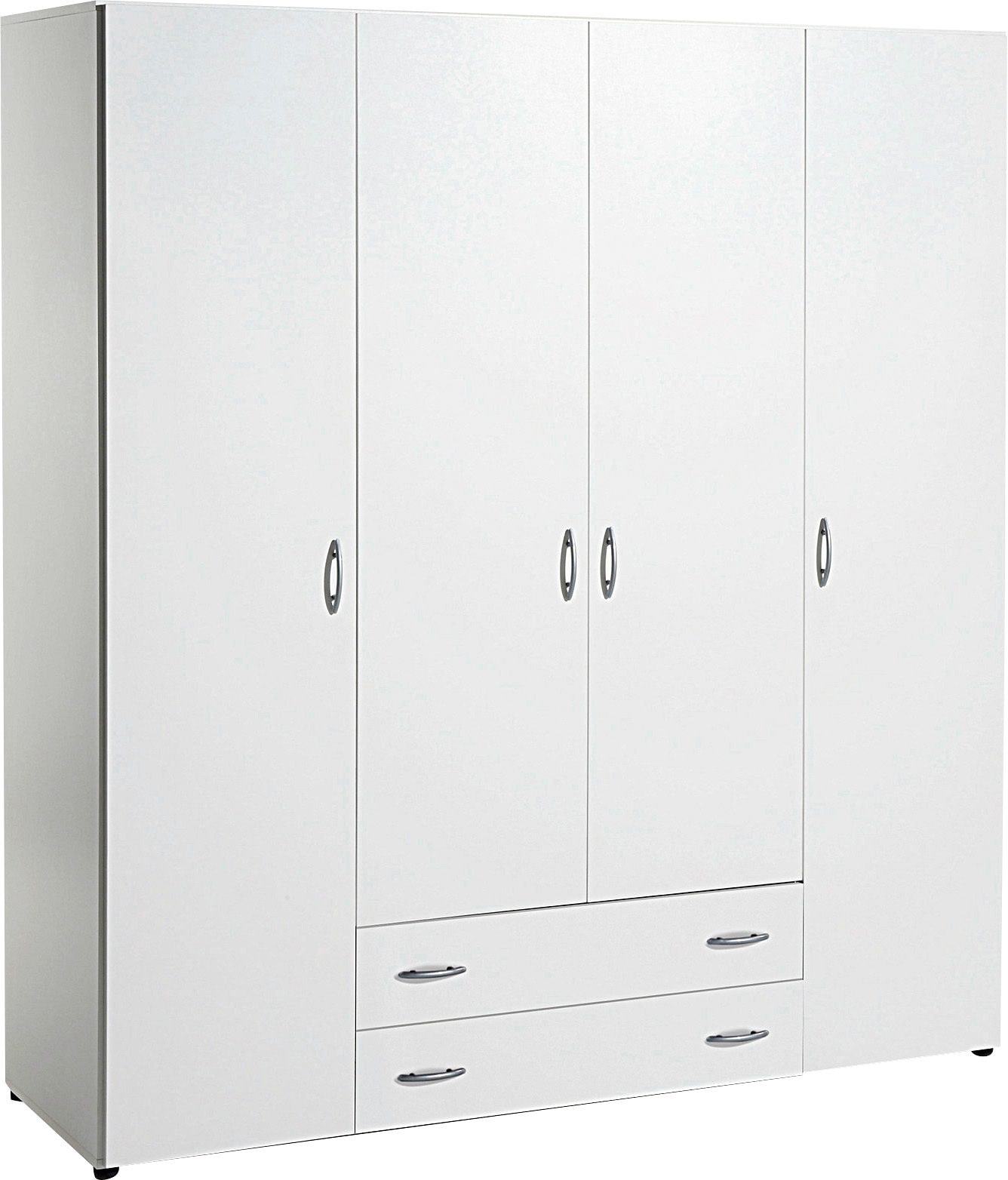 Schlafkontor Drehtürenschrank »Base Kleiderschrank Joe Garderobe Hochschrank Wäscheschrank«, Bega Schrank Schlafzimmer Bestseller in 3 Breiten und 2 Farben