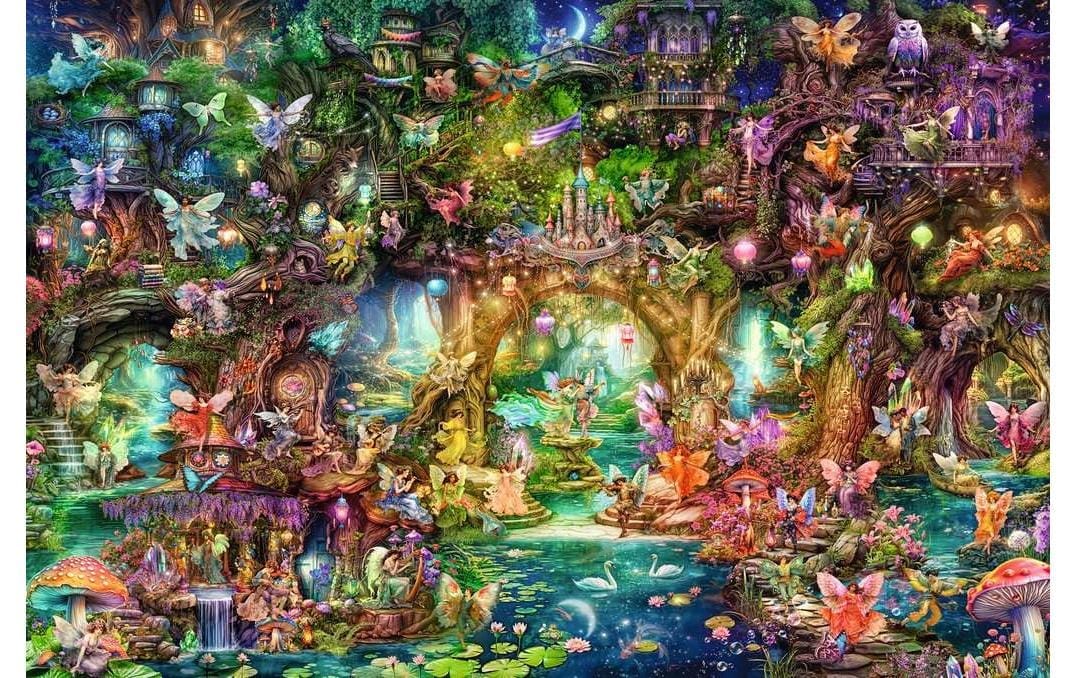Ravensburger Puzzle »Die verborgene Welt der Feen« fabriqué en Allemagne