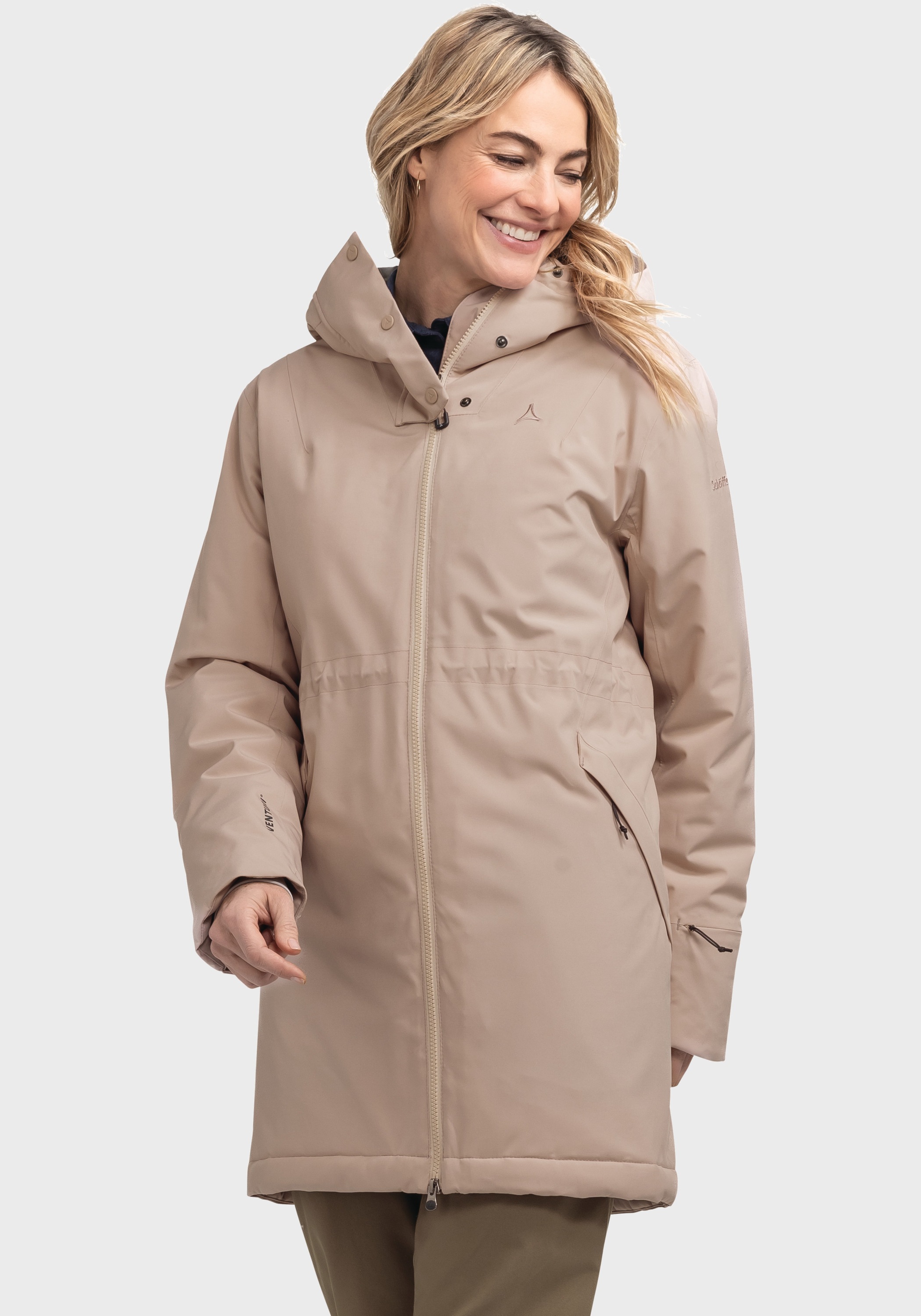 Schöffel Parka »Urban Ins Parka Style Crivat WMS«, mit Kapuze