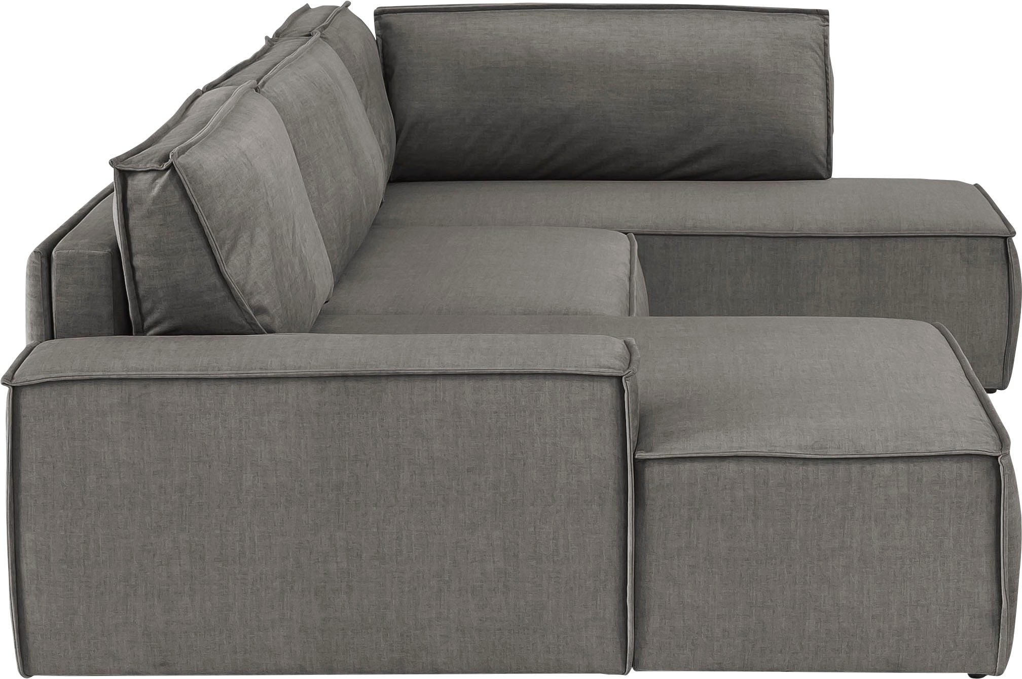 GOODproduct Paysage de salon »SHERWOOD U-Form, 329 cm - OTTO. Verlässliche Qualität.« Schlaffunktion m. Bettkasten (194x139 cm), Cord, Vintage, Samtvelours