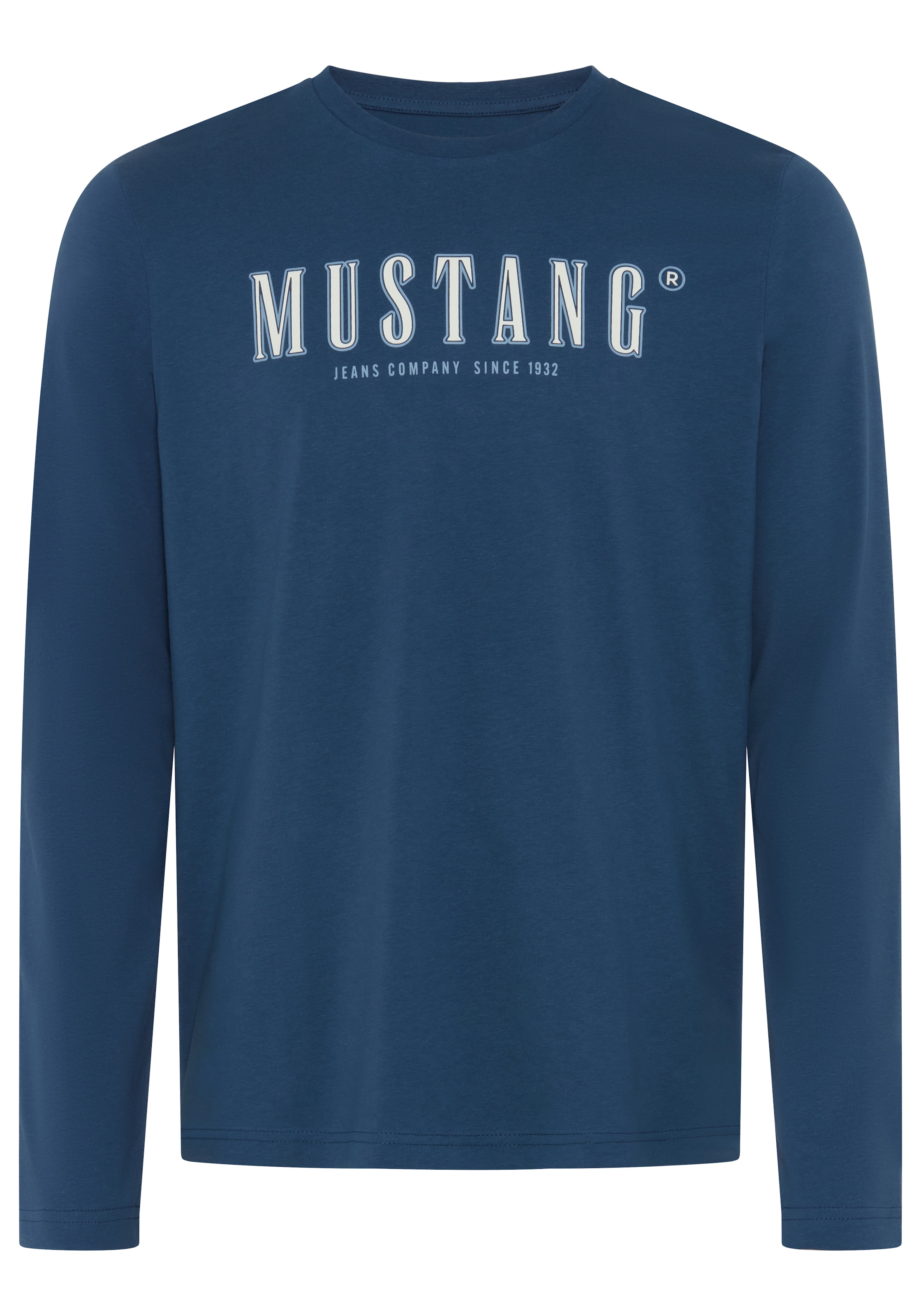 MUSTANG Langarmshirt »Style Adrian« plakativ bedruckt