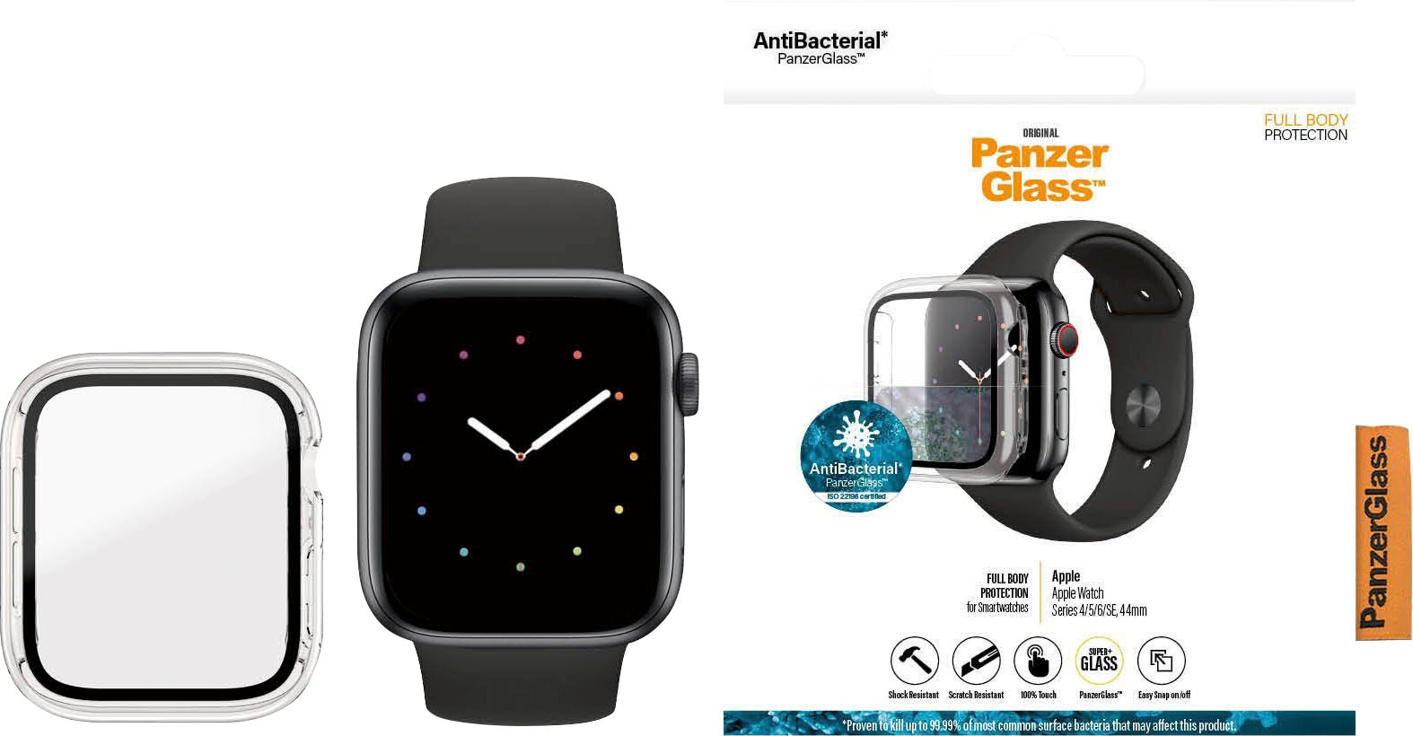 PanzerGlass Displayschutzglas »3643«, für Watch 4/5/6/SE (44 mm)