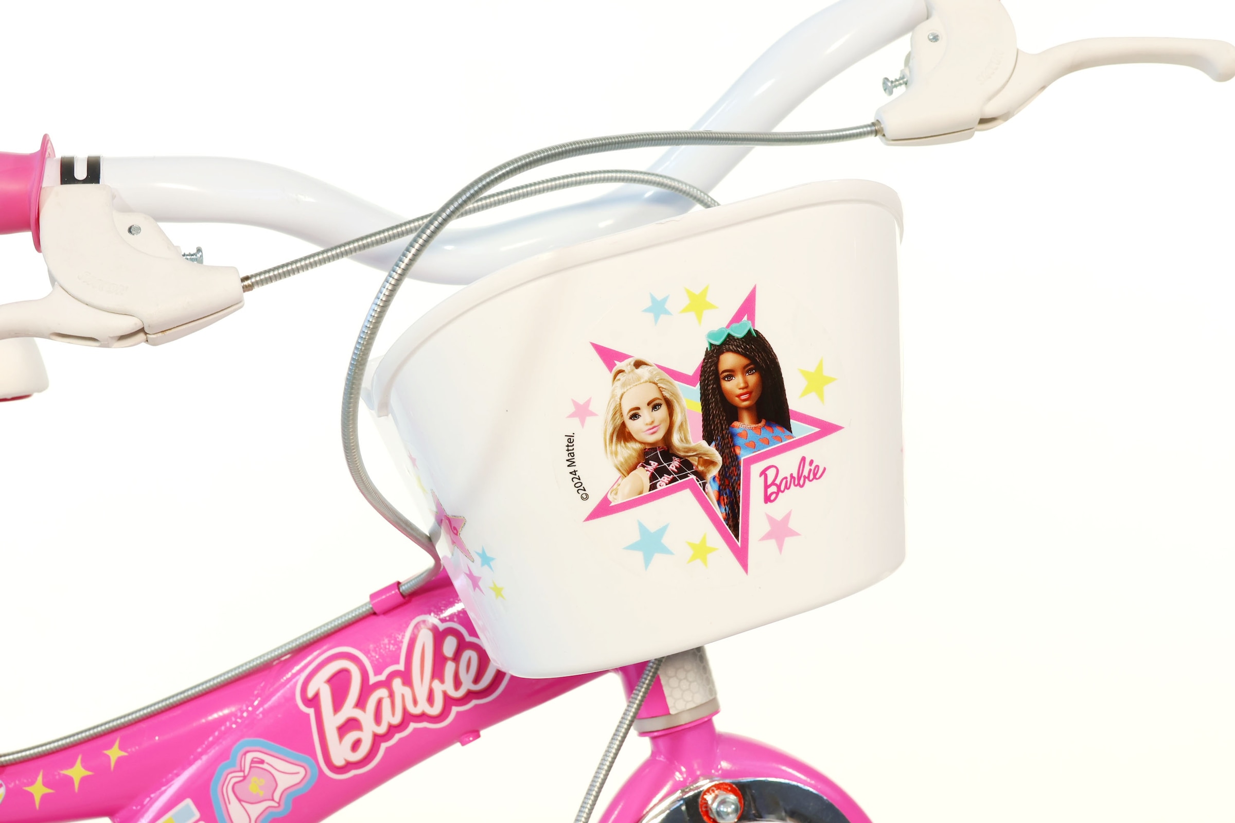 Dino Bikes Kinderfahrrad »Barbie 14" Kinderfahrrad 3-6 Jahre« 1 Gang ohne Schaltung