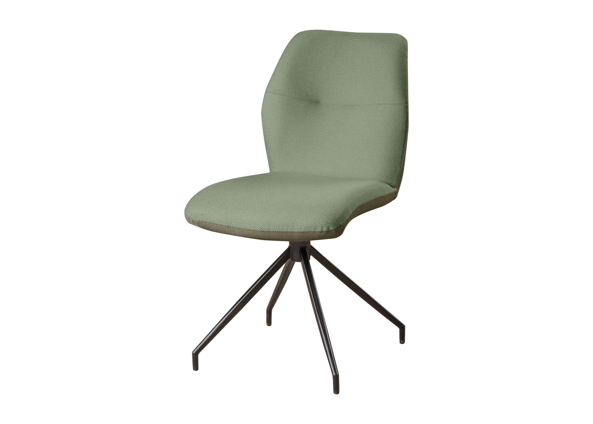 GOODproduct Drehstuhl »Bruna Esszimmerstuhl,Polsterstuhl, Küchenstuhl, 4-Fussstuhl« () 360° drehbar, mit automatischer Rückstellung, 2-Stoff-Design