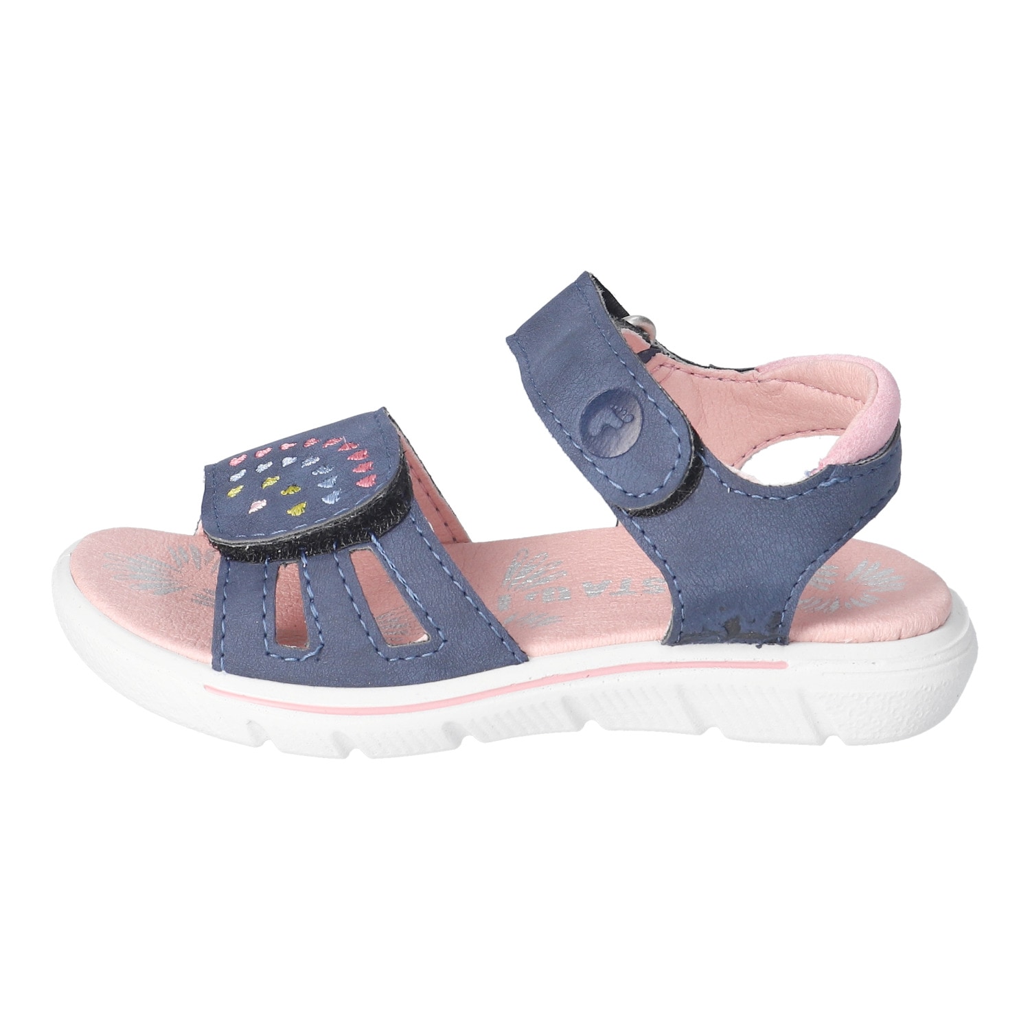 Ricosta Sandale »Sarah«  Chaussure d'été brodée, gabarit de taille à télécharger