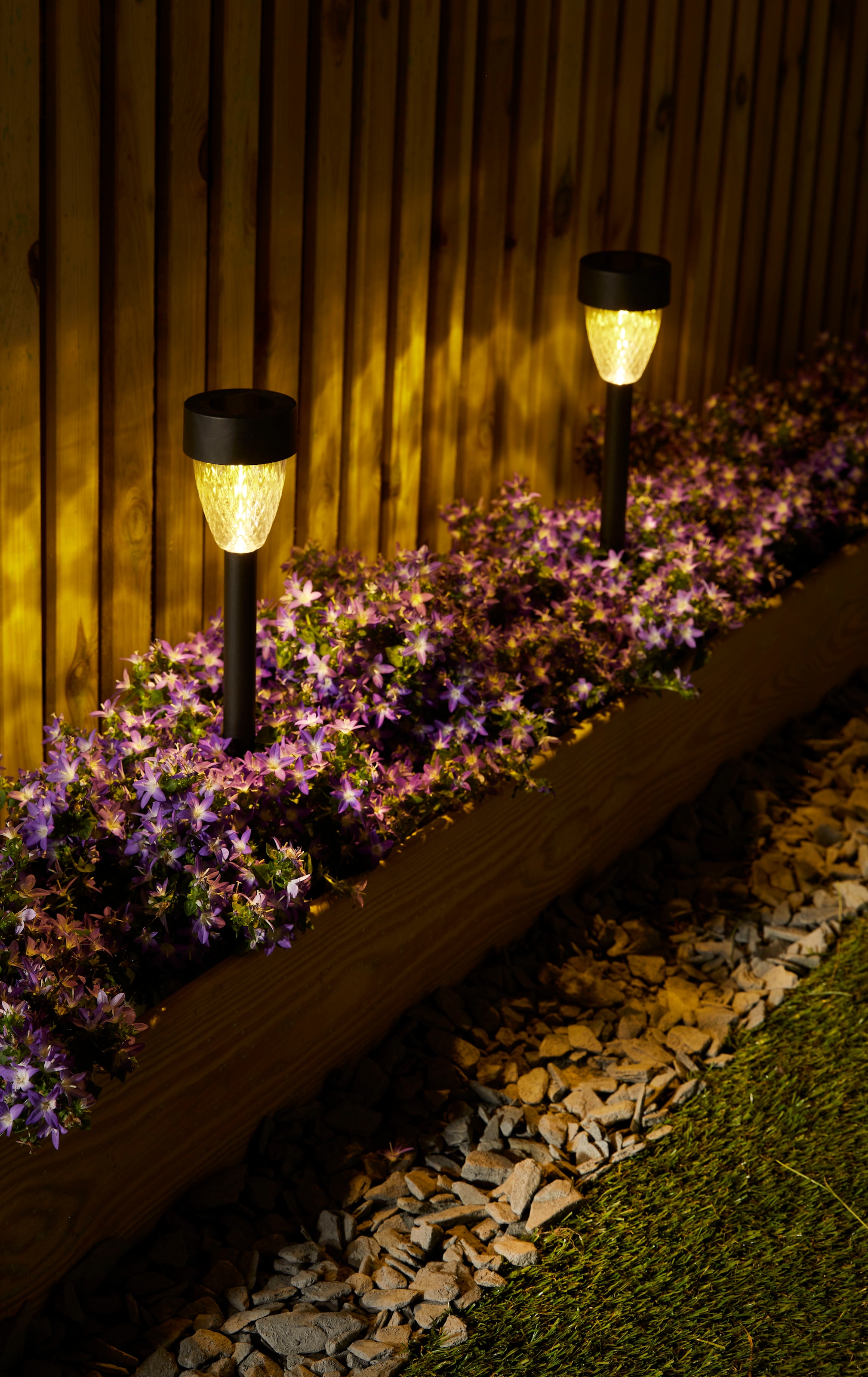 LUXFORM Lampe de jardin »Solar-Gartenlampe Montpellier - 4 Stück« Module LED 4 cuis fabriqué en plastique