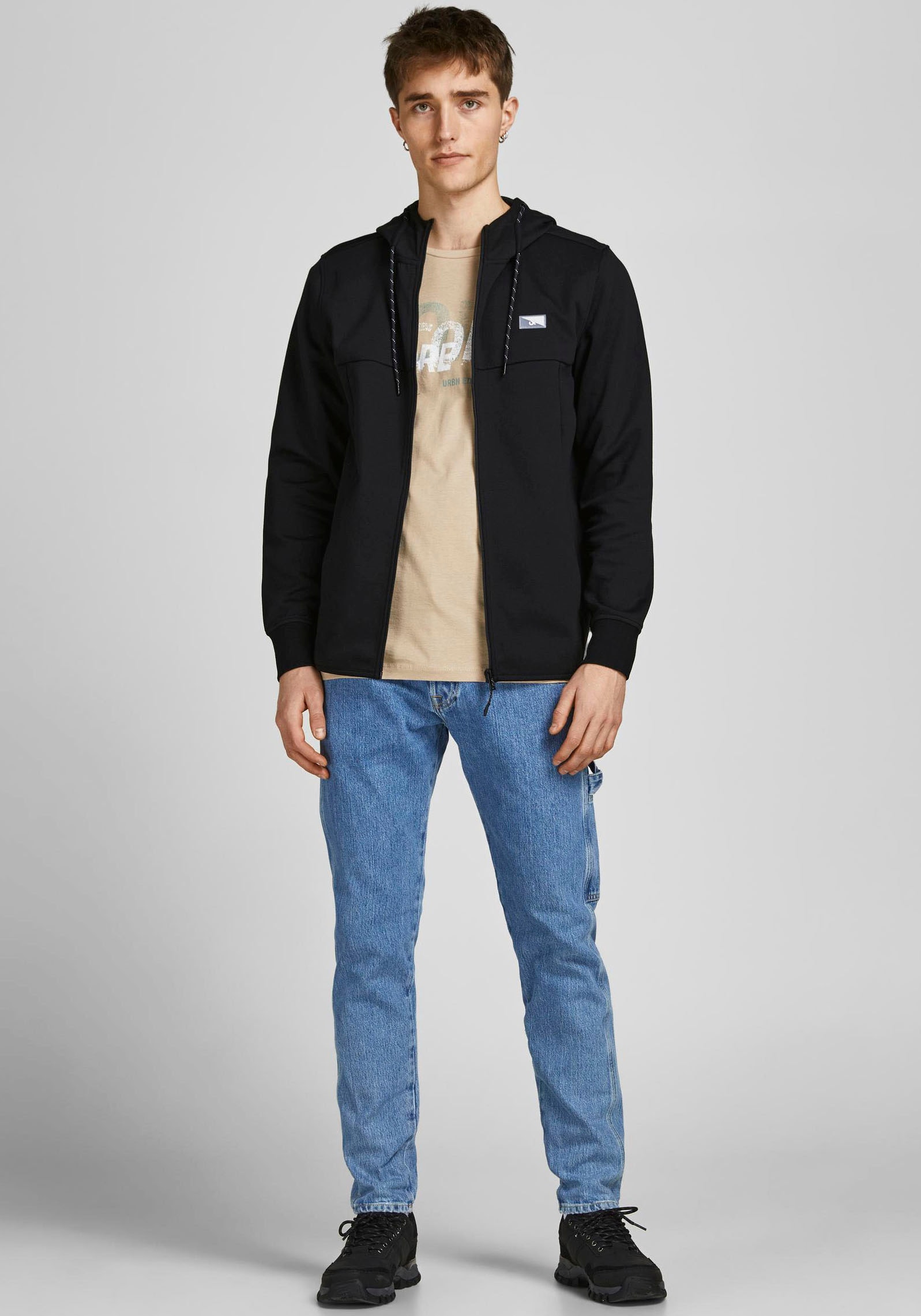 Jack & Jones Kapuzensweatjacke »AIR SWEAT ZIP HOOD«