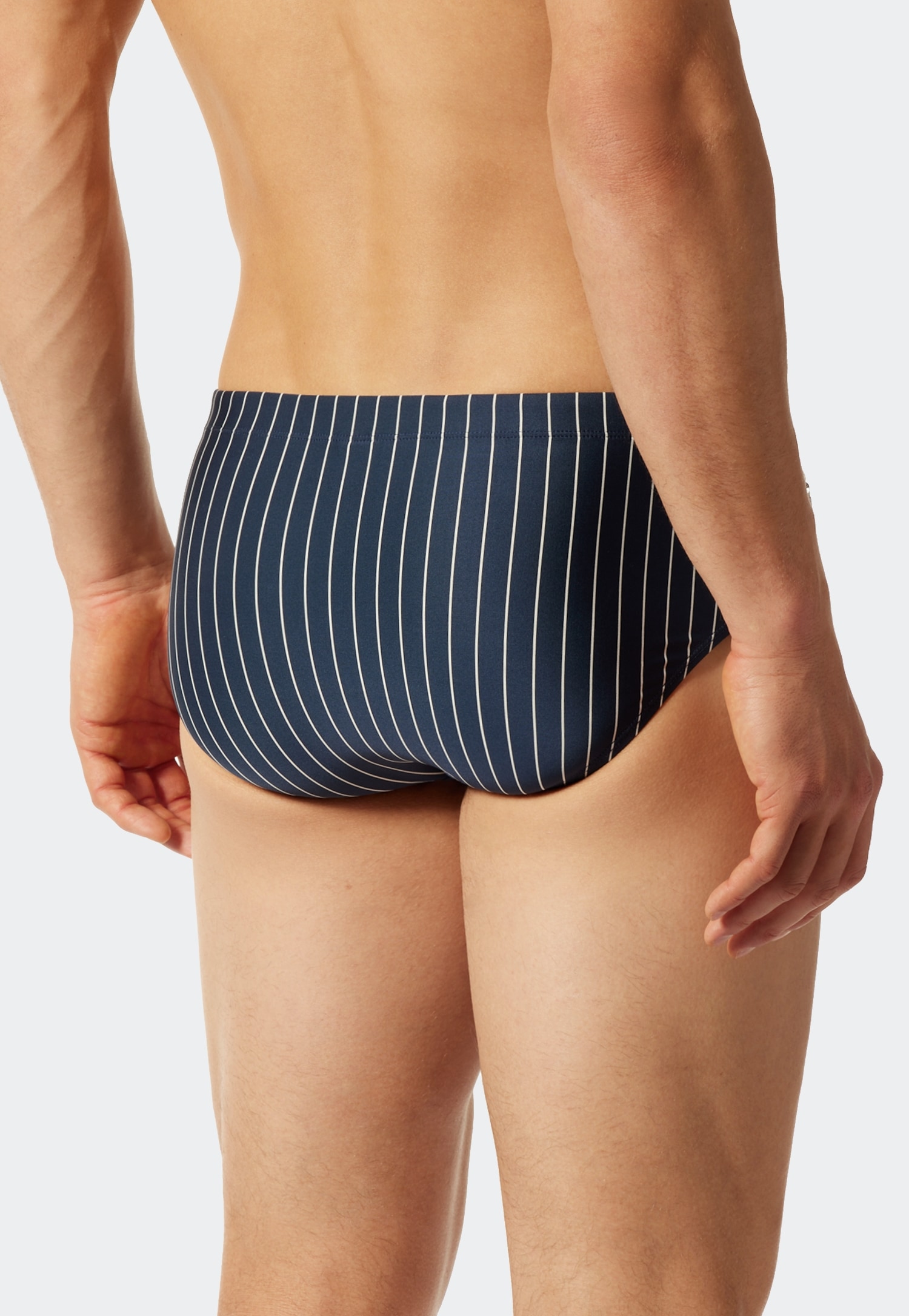 Schiesser Badeslip »"Nautical Casual"«, mit weissen Streifen