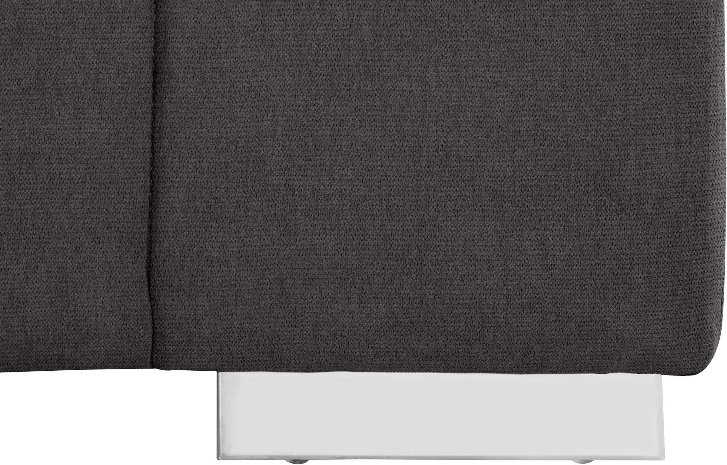 COTTA Ecksofa »Orion L-Form«, mit Kopfteilverstellung & 3 Nierenkissen
