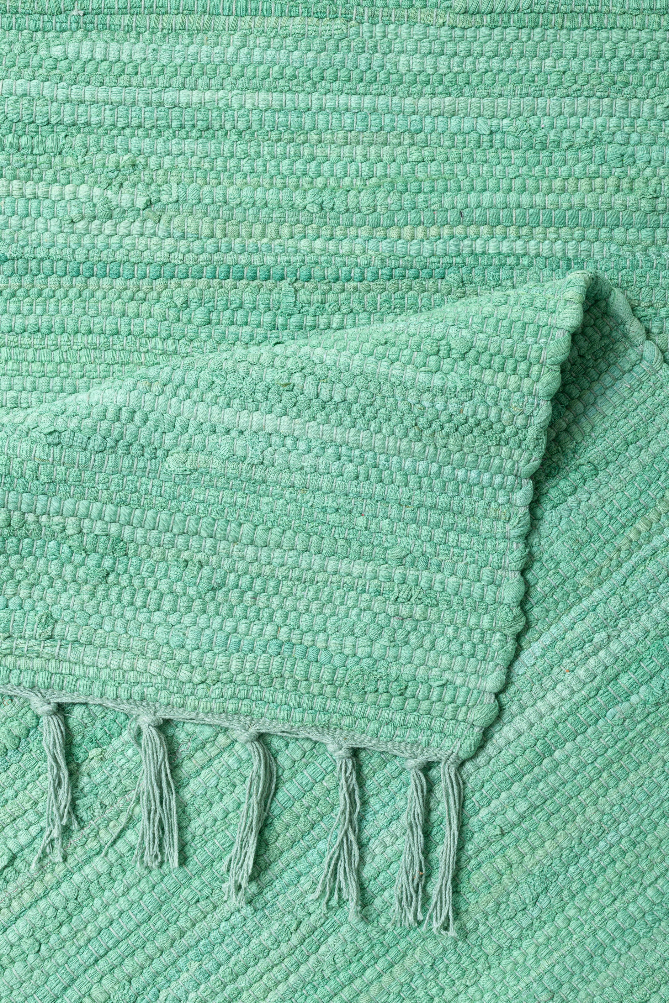 Baumwolle, Fransen Lüttenhütt »Paul«, verwendbar, 100% rechteckig, mit kaufen handgewebt, bequem Läufer beidseitig