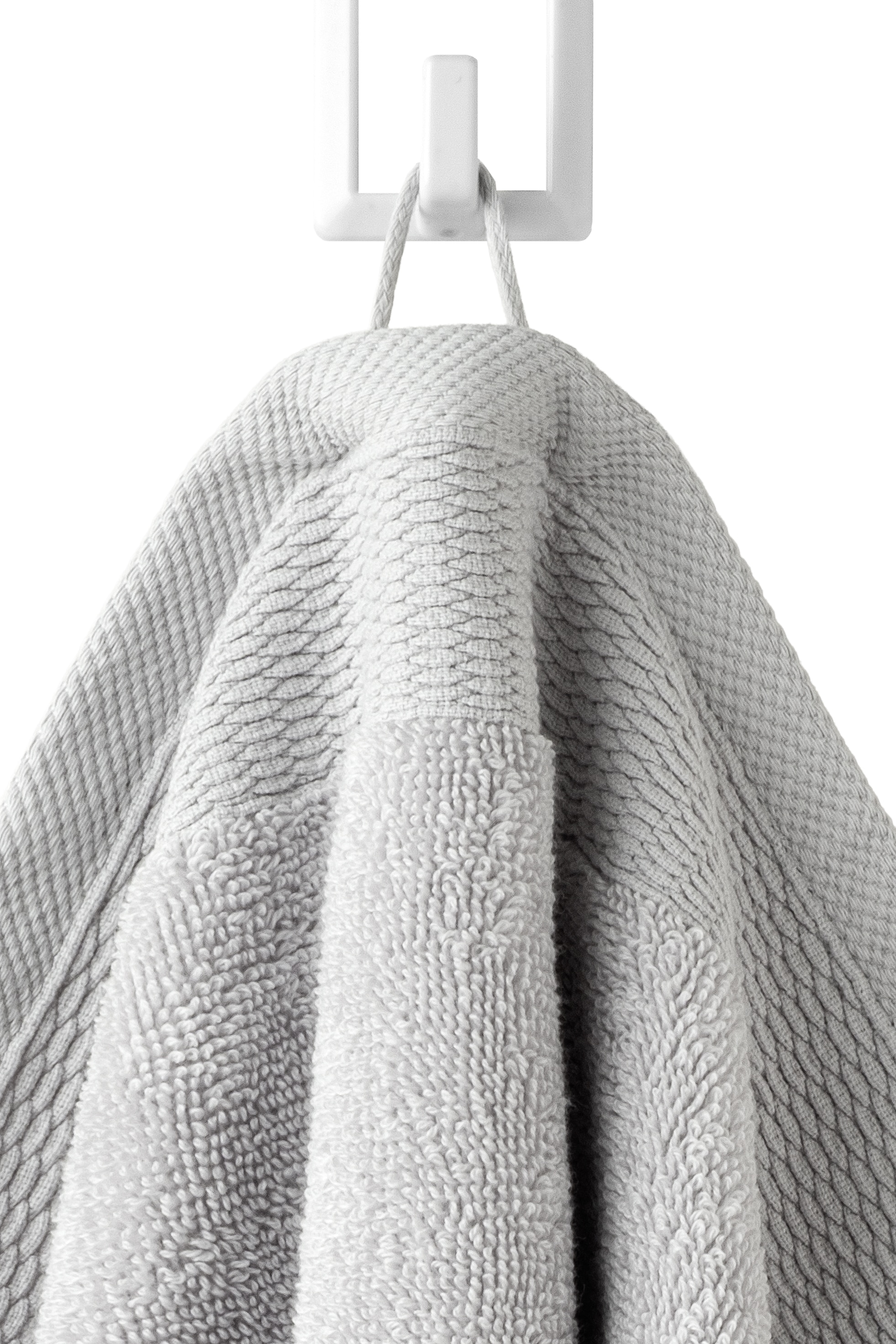 GOODproduct Set de serviettes »Fenya, flauschig und weich, Premium Handtücher, 550 gr/m²« Set 6 cuis Frottee en feutre mit Bordüre, Set, 100% Baumwolle, Hotel-Qualität, 5 Jahre Garantie