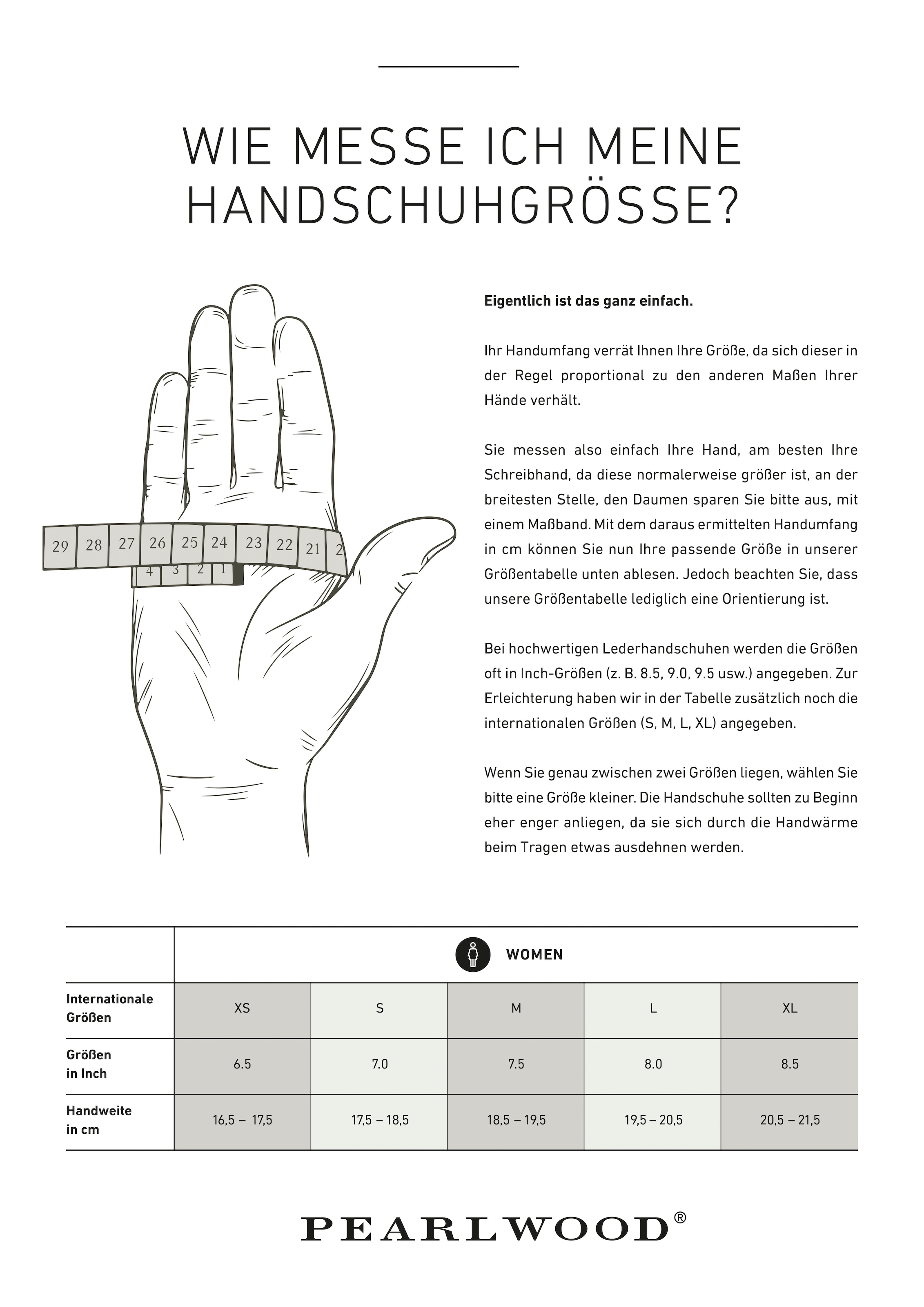 »Lipa«, PEARLWOOD Fingern versandkostenfrei Touchscreen Lederhandschuhe mit 10 - ♕ bestellen bedienbar proofed