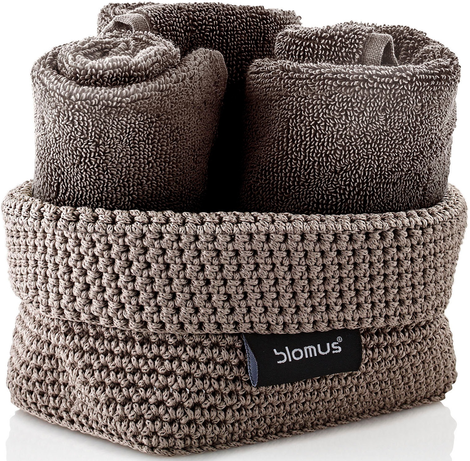 Image of BLOMUS Häkelkorb »Häkelkorb -TELA- taupe« bei Ackermann Versand Schweiz