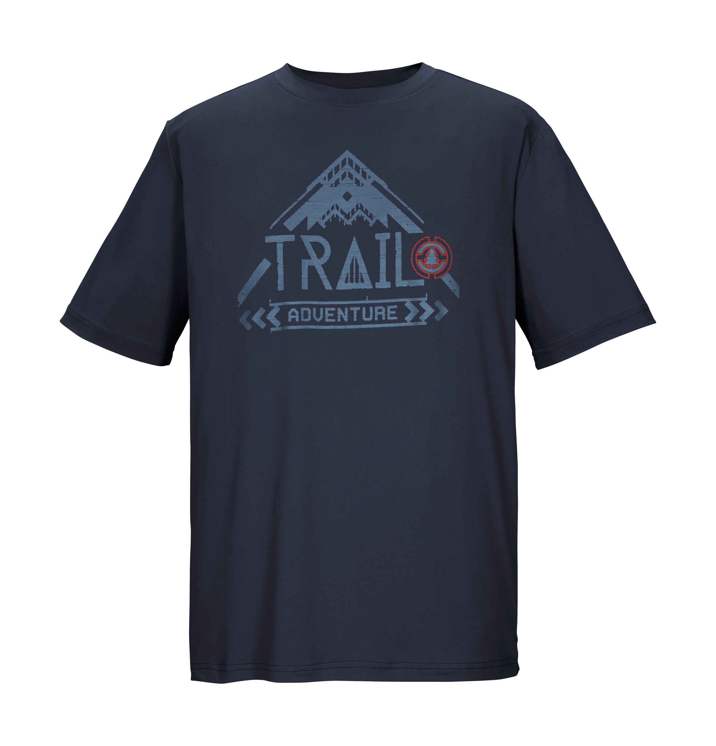 Image of Killtec T-Shirt "KOS 1 MN TSHRT" Schnelltrocknend, Stretch, Adventure-Print, recyceltes Material