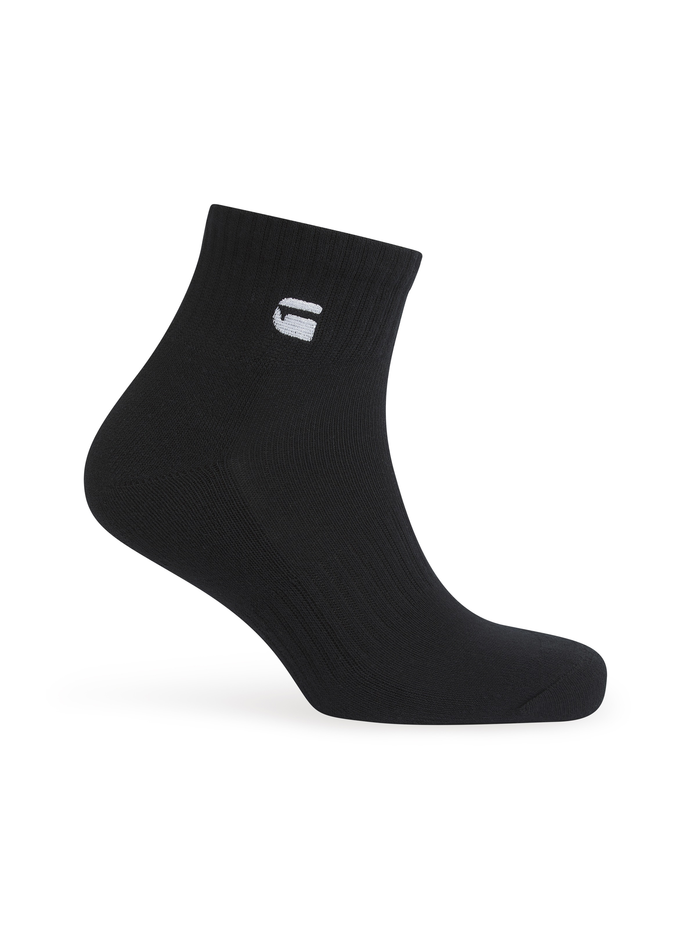 G-STAR Chaussettes courtes »WICK, 3 PACK ANKLE SPORTS SOCKS« Paquet, 3 Couple tlg. avec broderie du logo