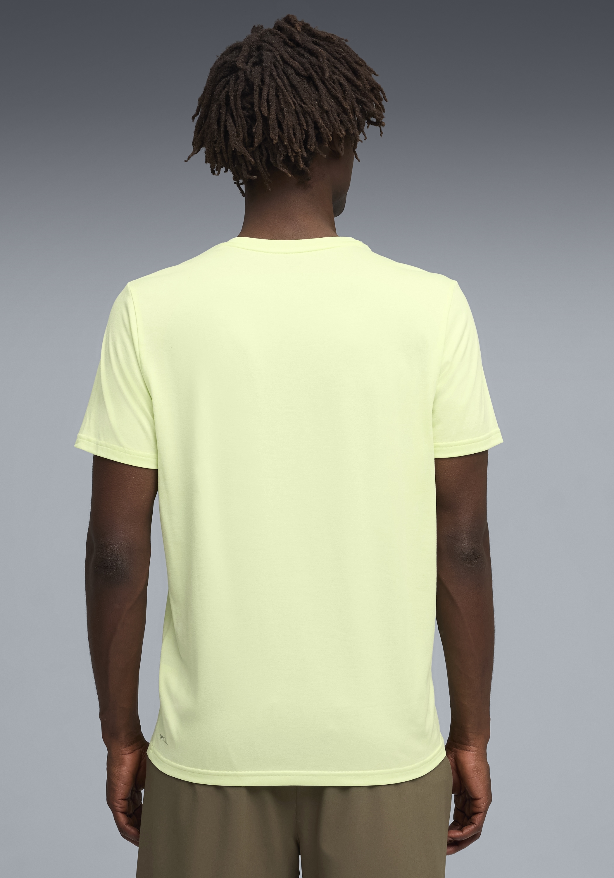 PUMA T-shirt d'entraînement »M TAD ESSENTIALS HEATHER CAT TEE (CF SMALL CAT)« T-shirt basique, manches courtes, pour mode sportive
