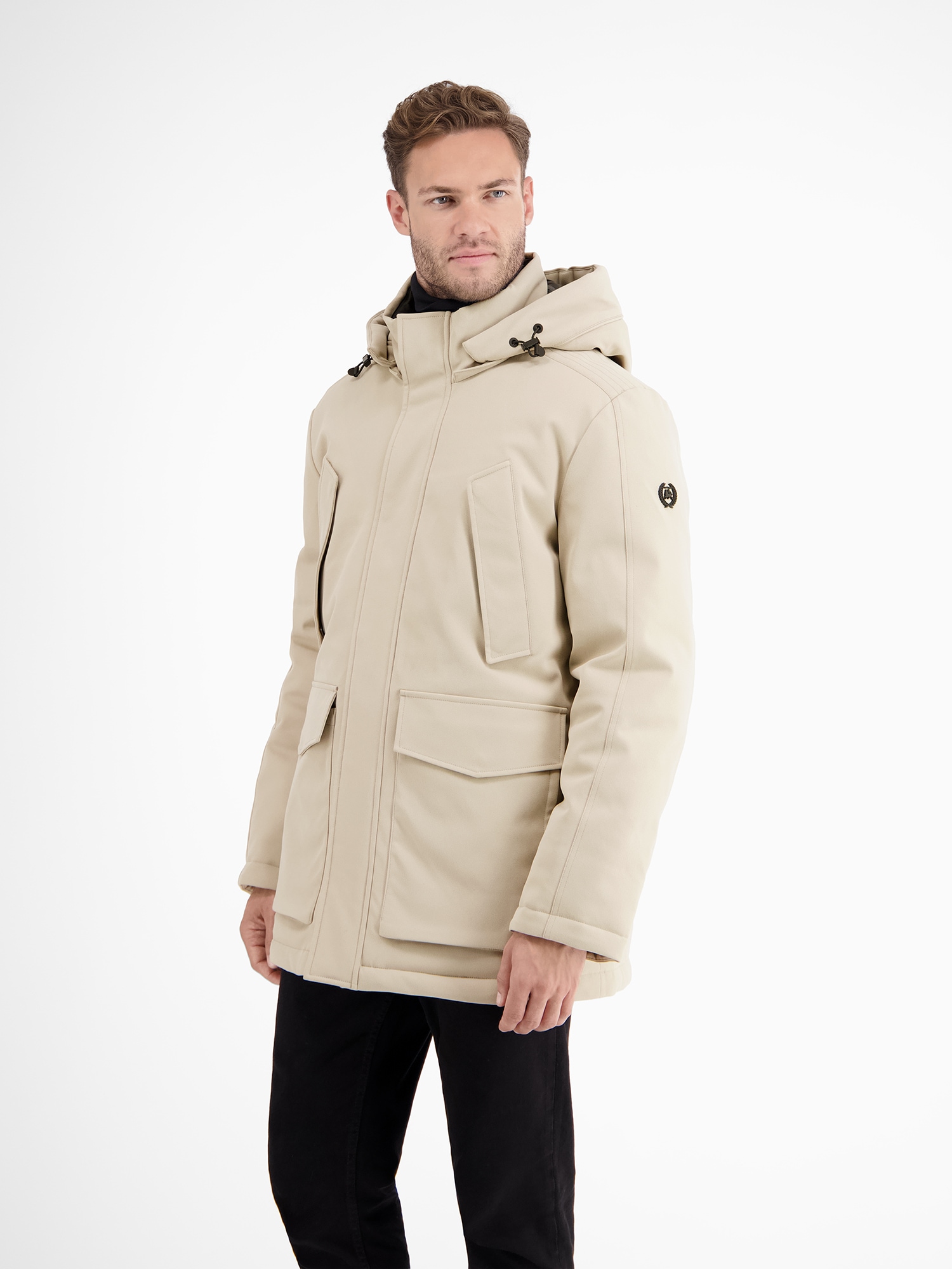 LERROS Parka »Gefütterter Winter-Parka mit Funktionen« mit Kapuze