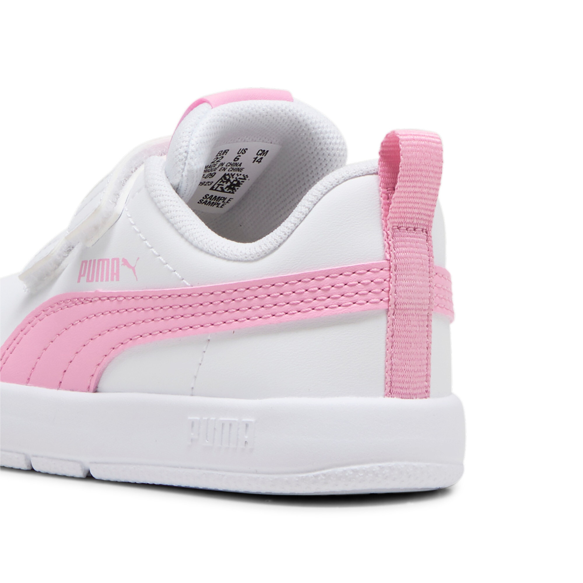 PUMA Sneaker »COURTFLEX V3 V INF«  für sportliche Aktivitäten, mit Textil-Innenmaterial, knöchelhoch