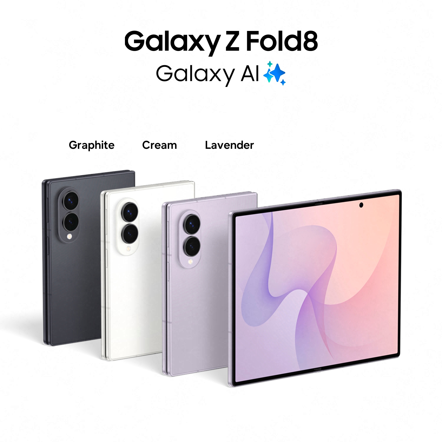 Samsung Smartphone »Galaxy Z Fold8« Lavender