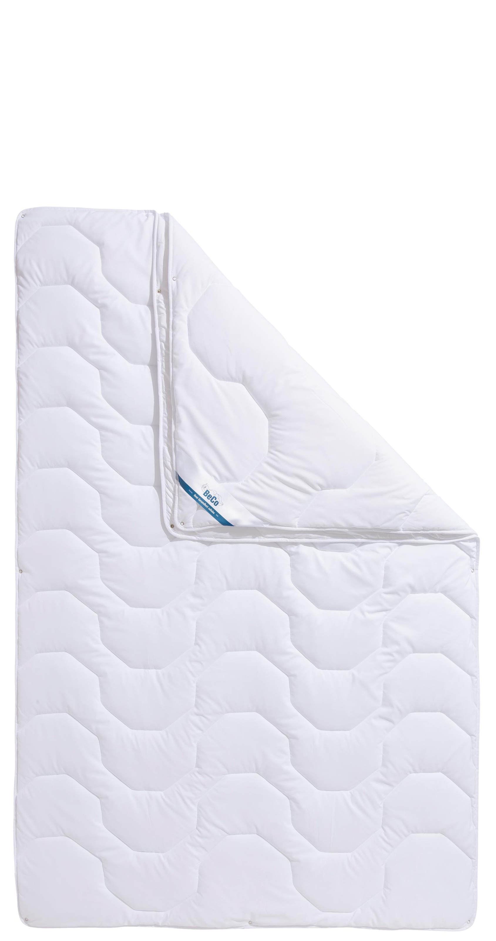 Image of Beco Kunstfaserbettdecke "Antibac" 4-Jahreszeiten Füllung 100% Polyester Bezug Microfaser 1 Stk. tlg. Ideal für Hausstauballergiker und Personen mit hohen Hygieneansprüchen