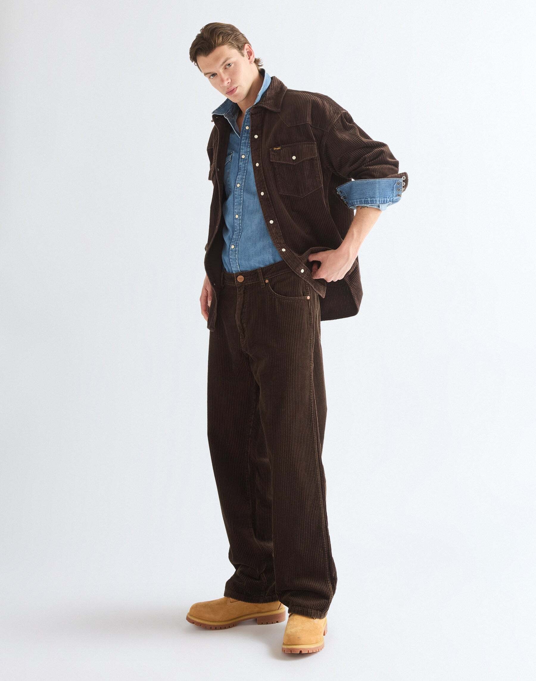 Wrangler Langarmhemd »WRANGLER Langarmhemd Western«