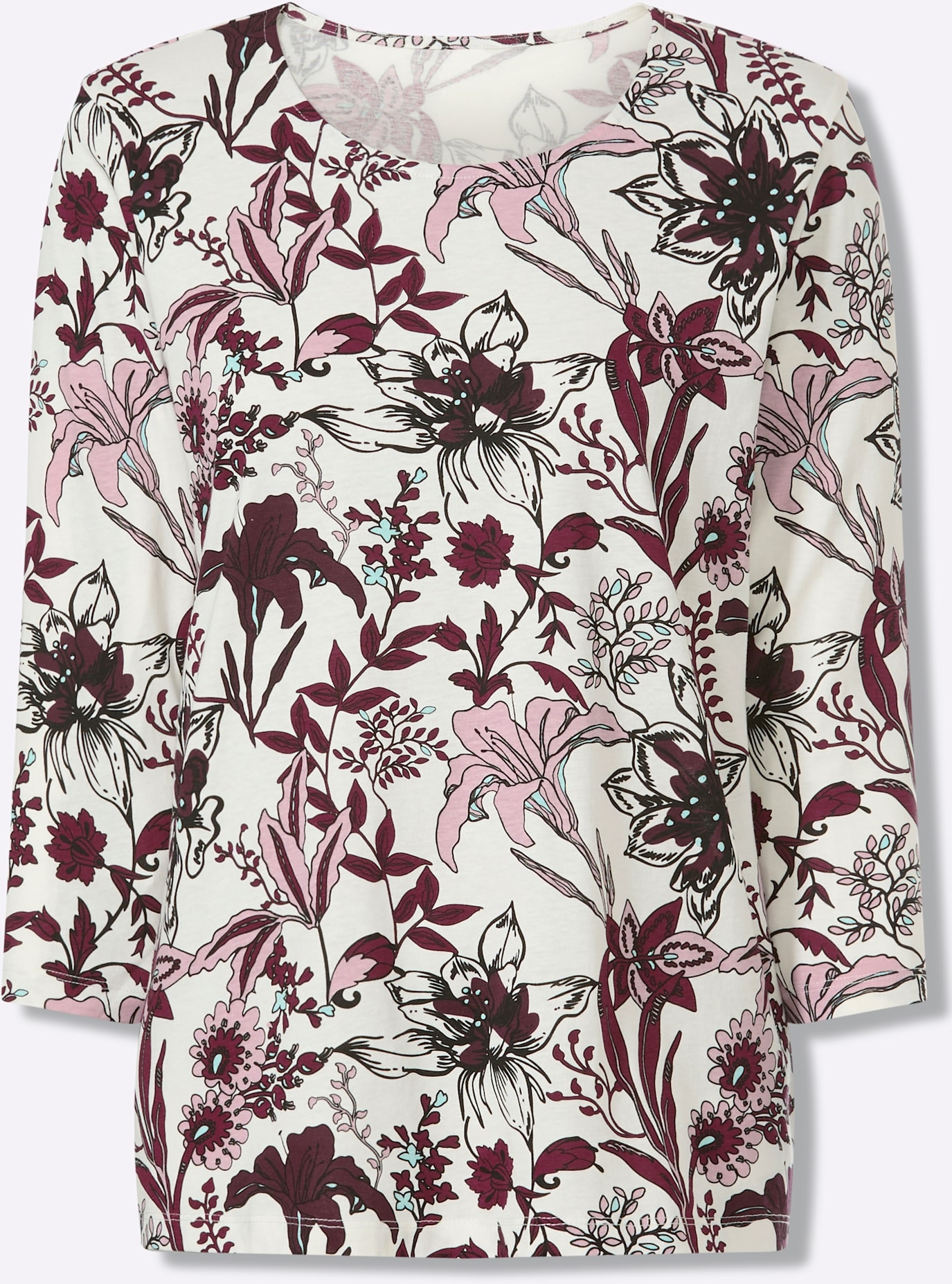 Classic Basics Shirt à col rond »Rundhals-Shirt« 1