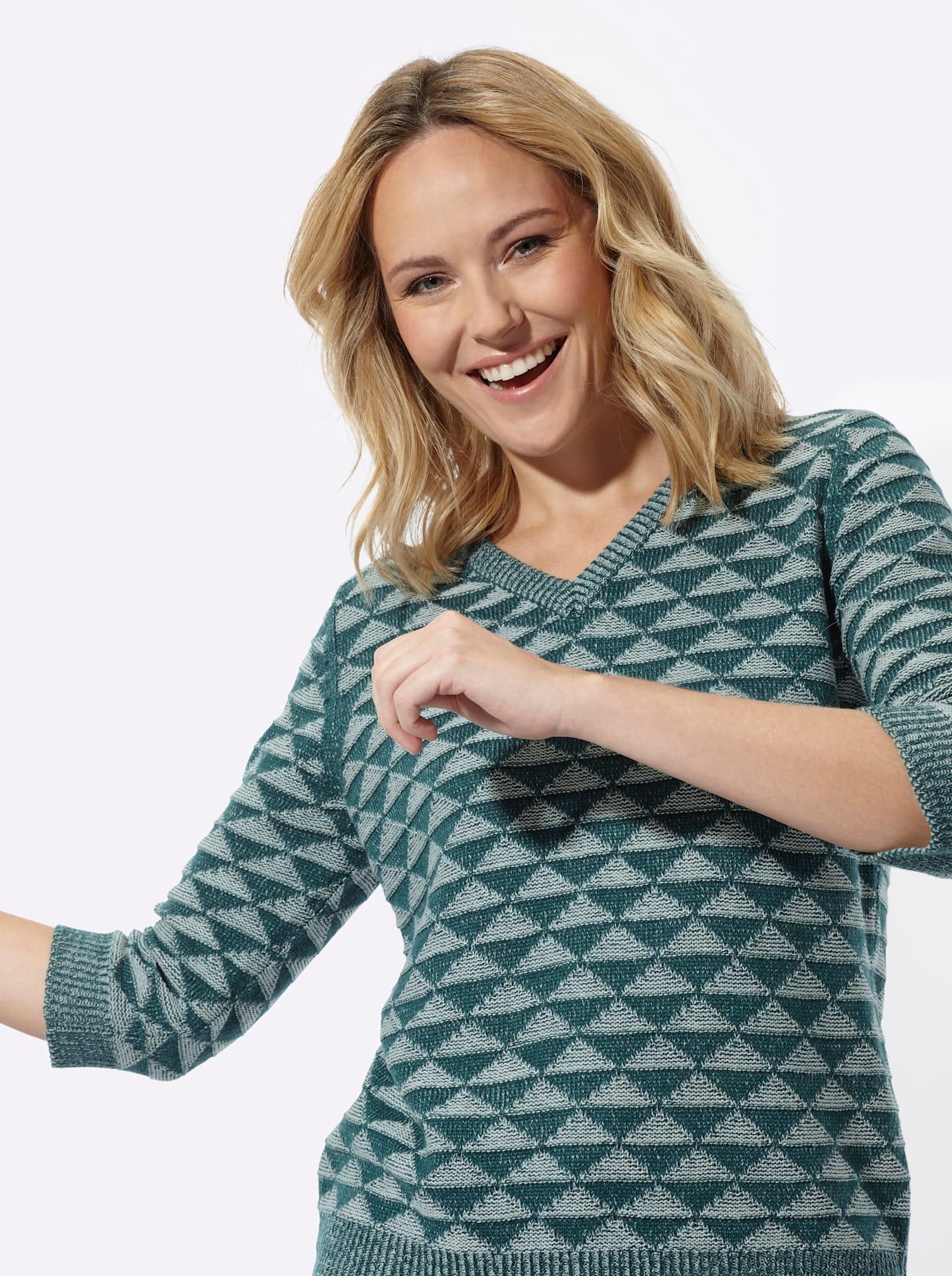 Classic Basics V-Ausschnitt-Pullover »V-Pullover«