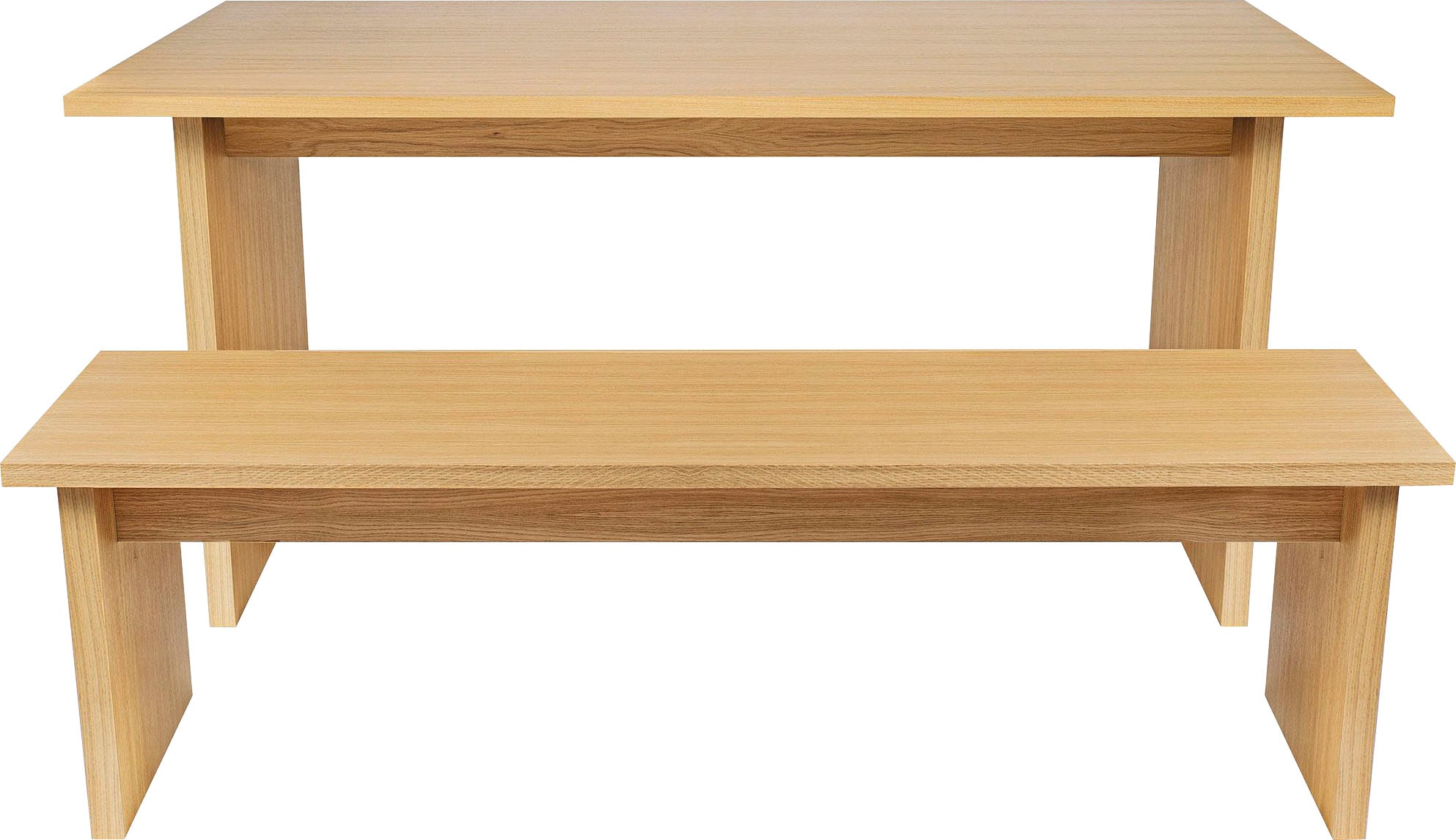 Woodman Esstisch »Stripe« Holzfurnier aus Eiche, FSC®-zertifiziert