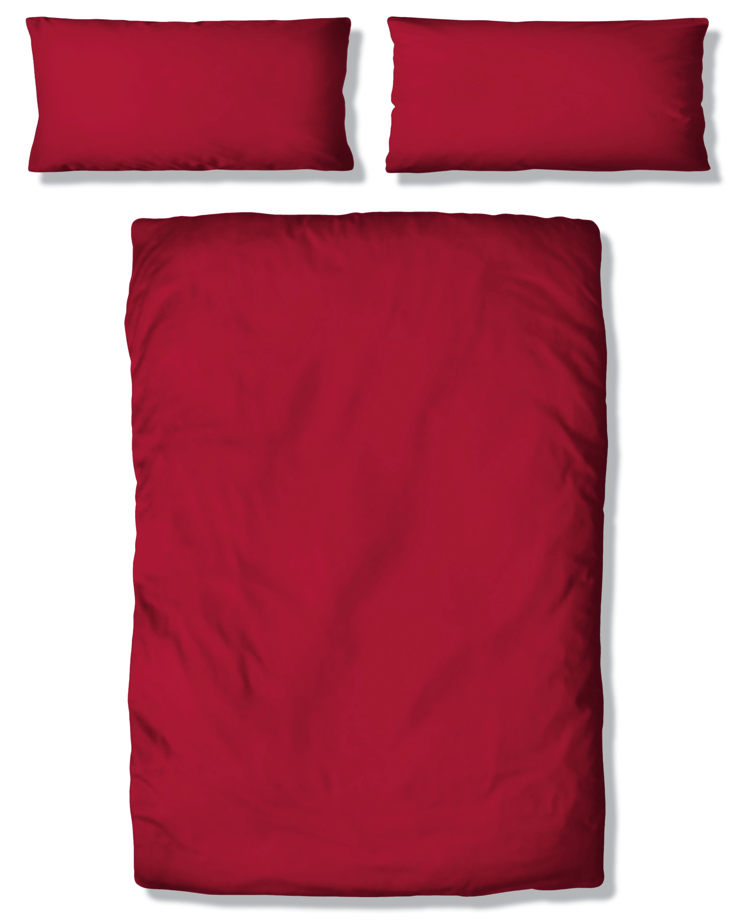 my home Bettwäsche »Desner« 2 Stk. tlg. Premium Qualität, 100 % Polyester, sehr weich, uni, ab 135x200 cm