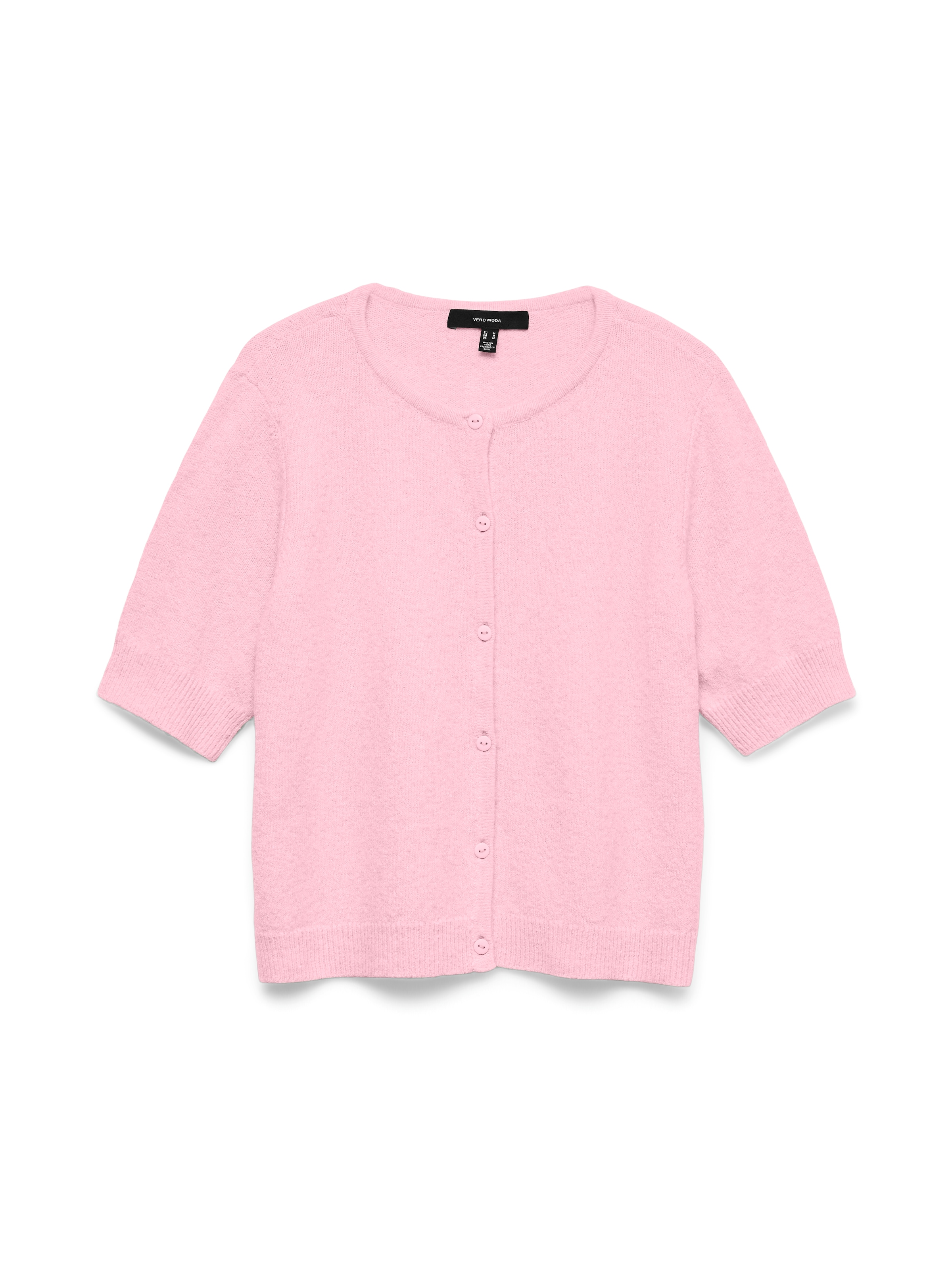 Vero Moda Strickjacke »VMDOFFY 2/4 O-NECK BUTTON CARDIGAN NOOS«