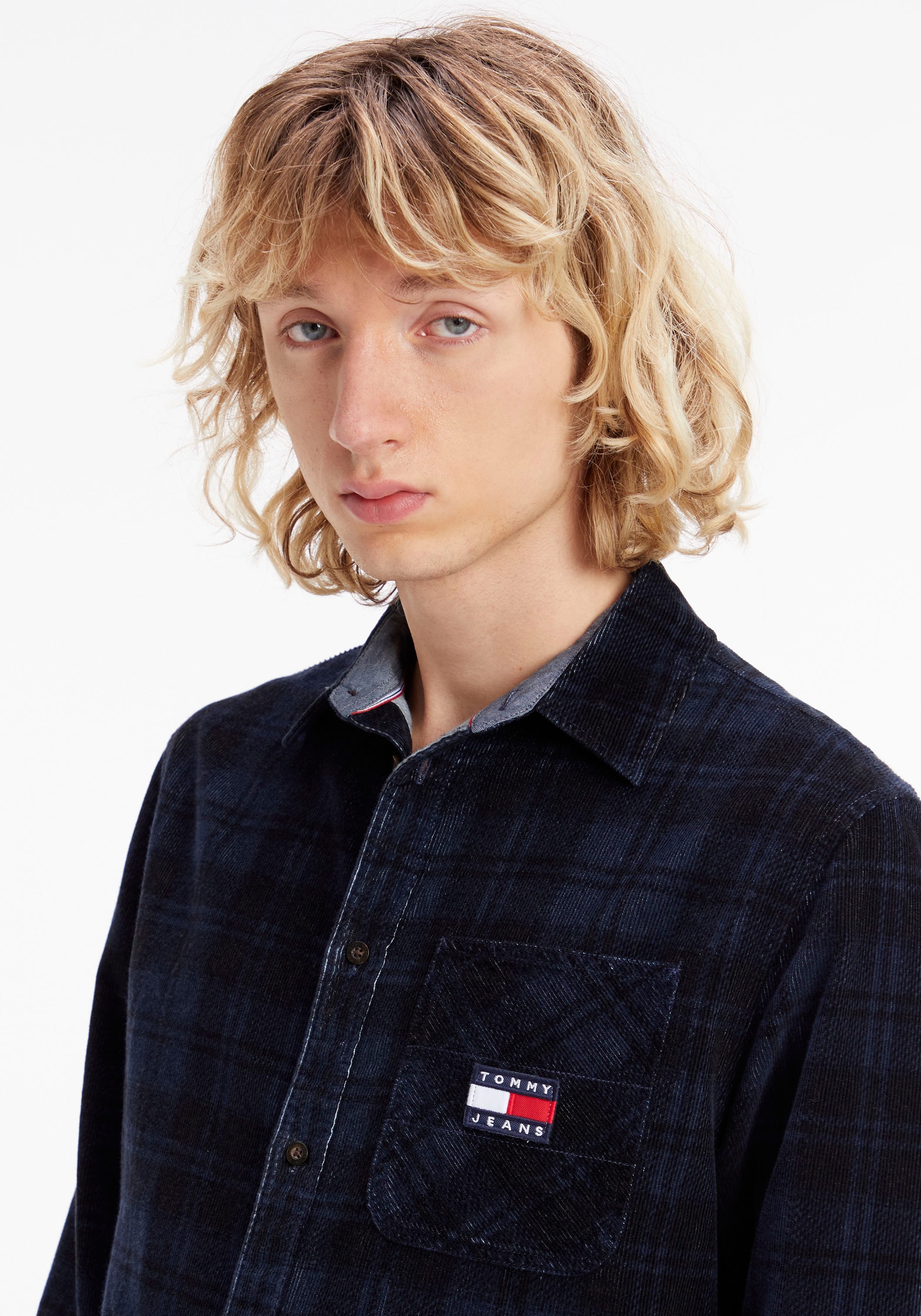 Tommy Jeans Karohemd »TJM CHECKED CORD SHIRT«