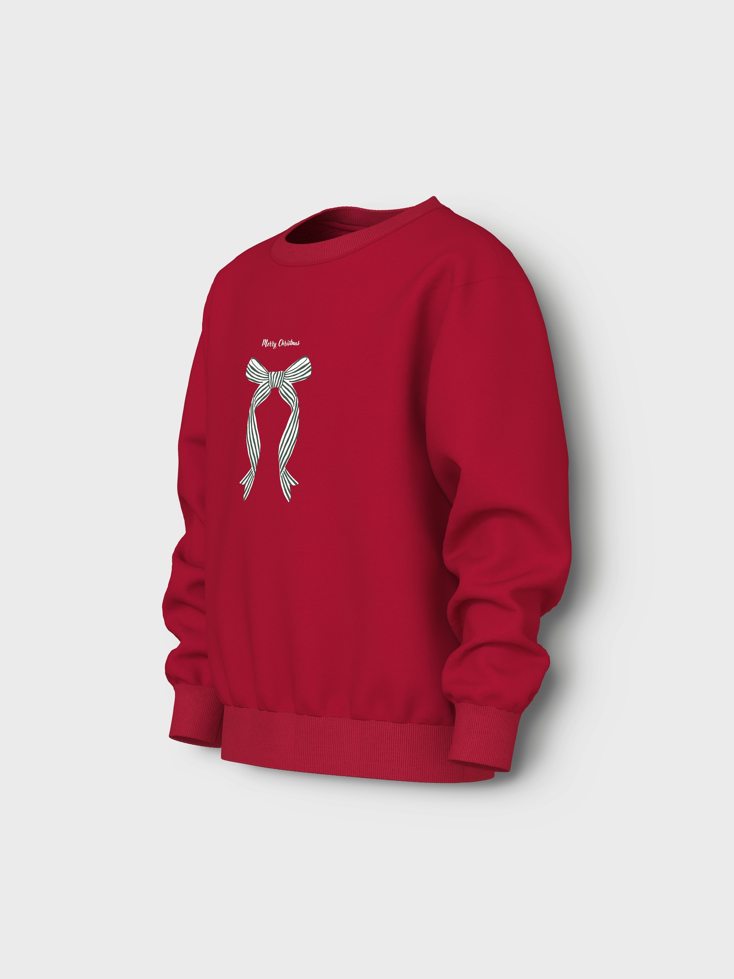 Name It Sweatshirt »NKFVISMAS LS NREG SWEAT BRU«
