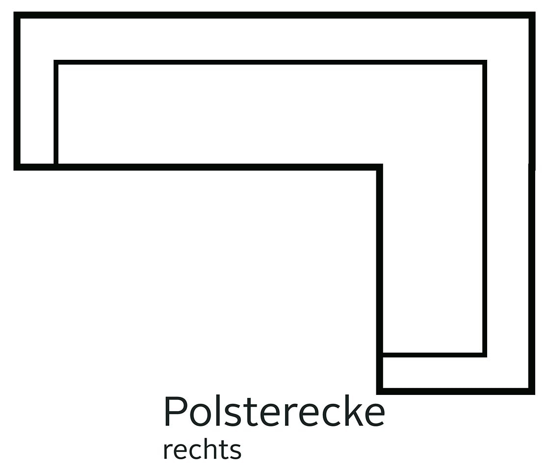 sit&more Ecksofa »Benson L-Form«, wahlweise mit Bettfunktion