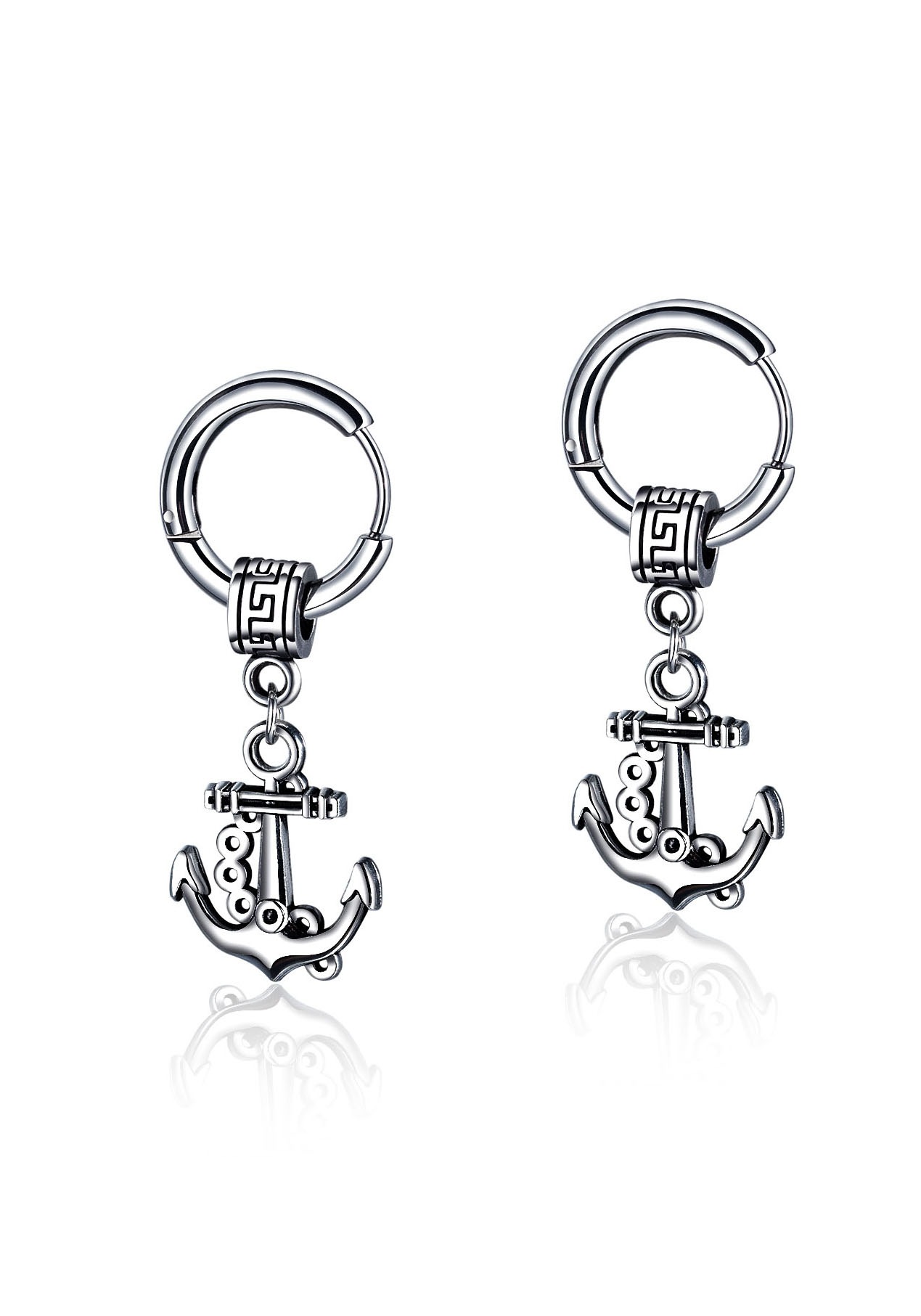 Image of Firetti Paar Creolen »Anker«, mit abnehmbaren Einhängern bei Ackermann Versand Schweiz