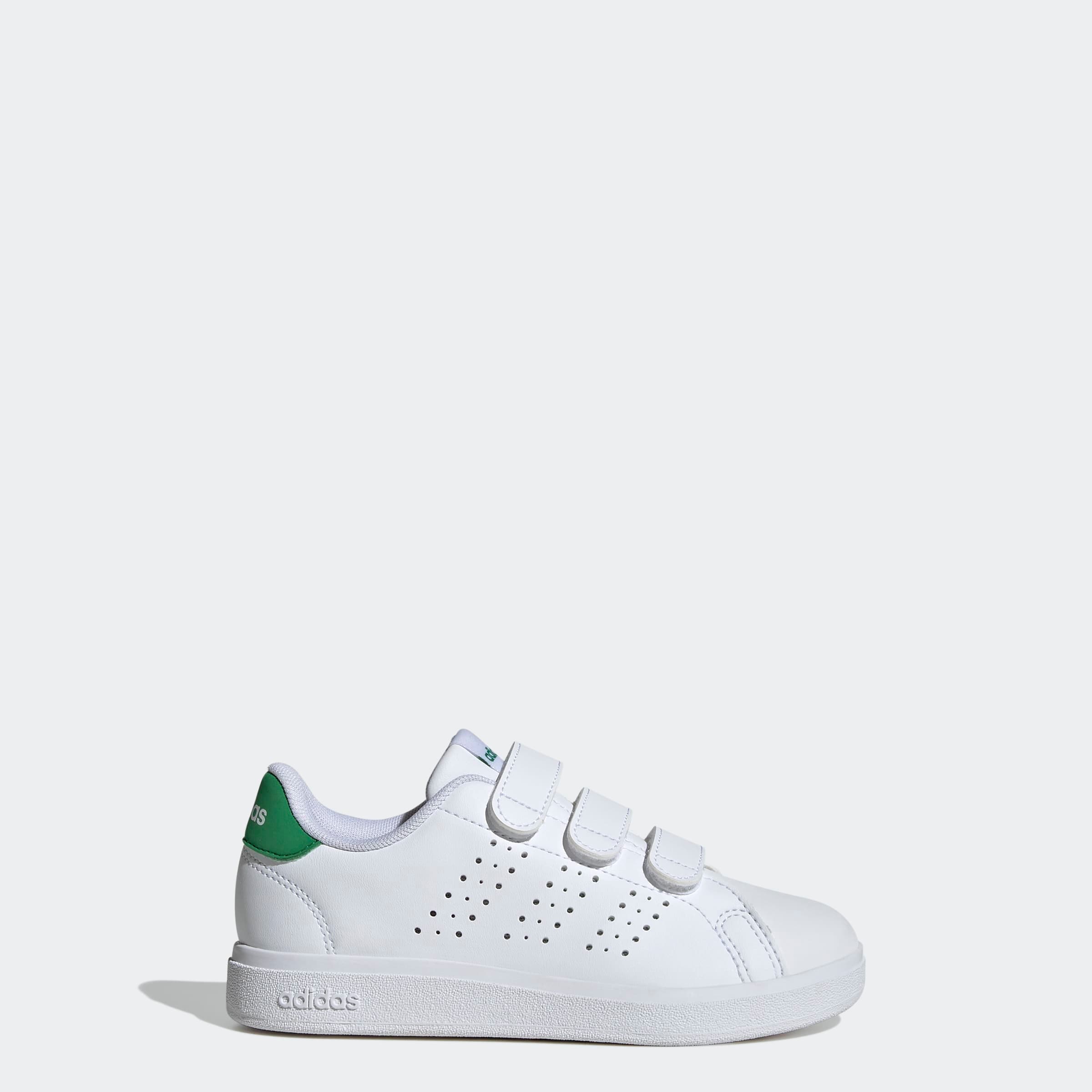 adidas Sportswear Chaussures à scratch »ADVANTAGE BASE 2.0 KIDS«  Design auf den Spuren des adidas Stan Smith, für Kinder & Jugendliche