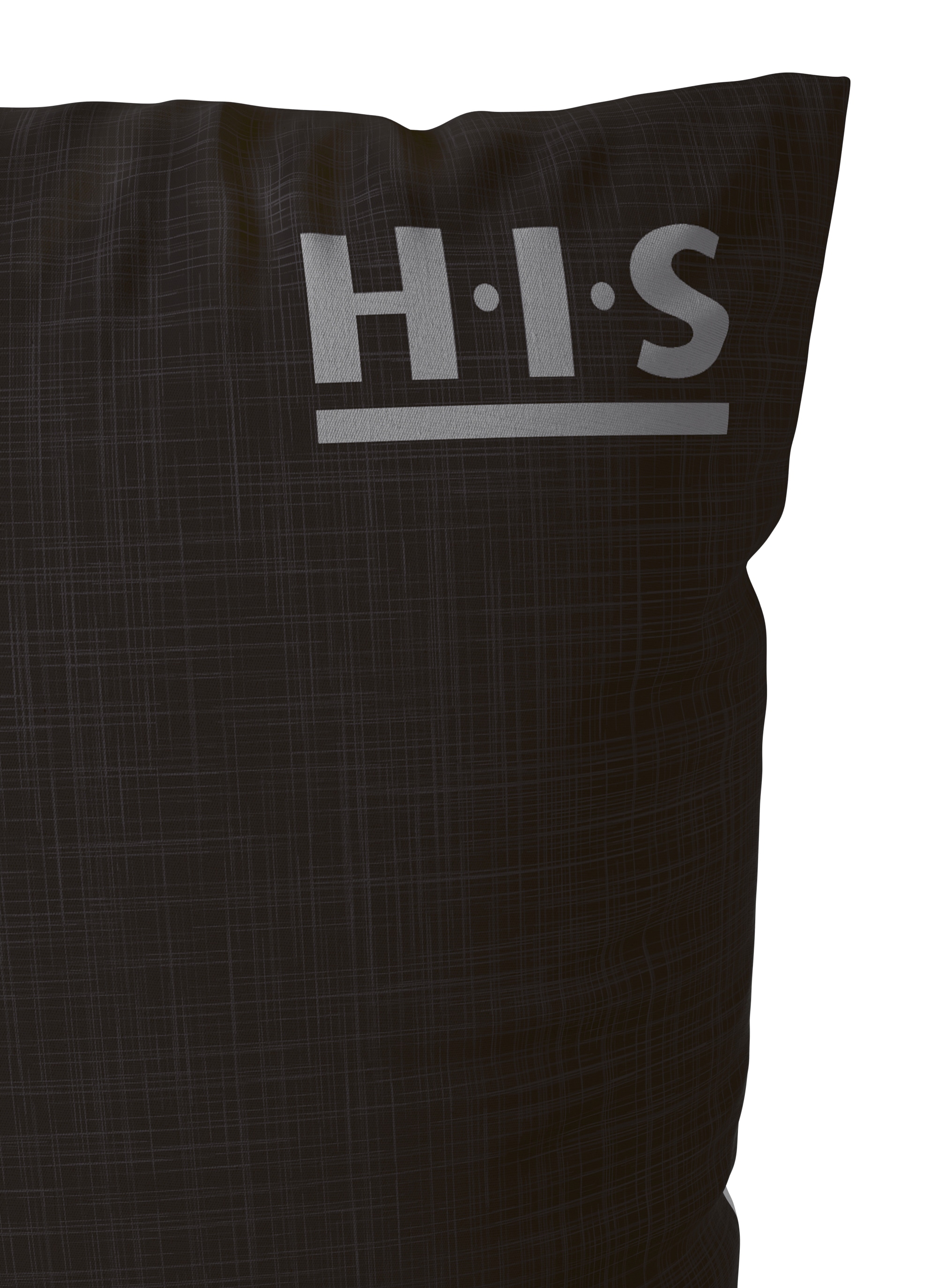 H.I.S Linge de lit réversible »Talin« 2 cuis NEUHEIT in Gr. 135x200 oder 155x220 cm, 100% Baumwolle, Karo-Design