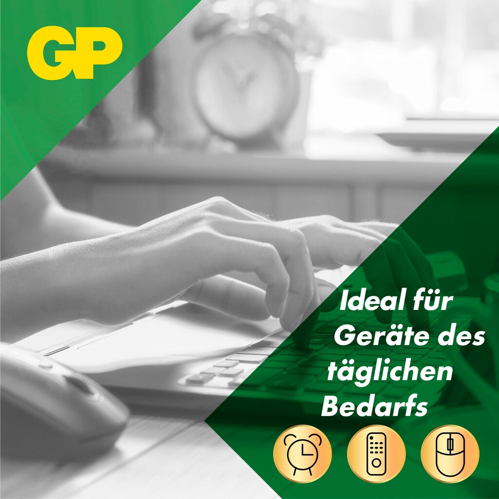 GP Batteries Batterie »44er-Mega Pack GP15A & GP24A«, 1,5 V, (Packung, 44 St.)