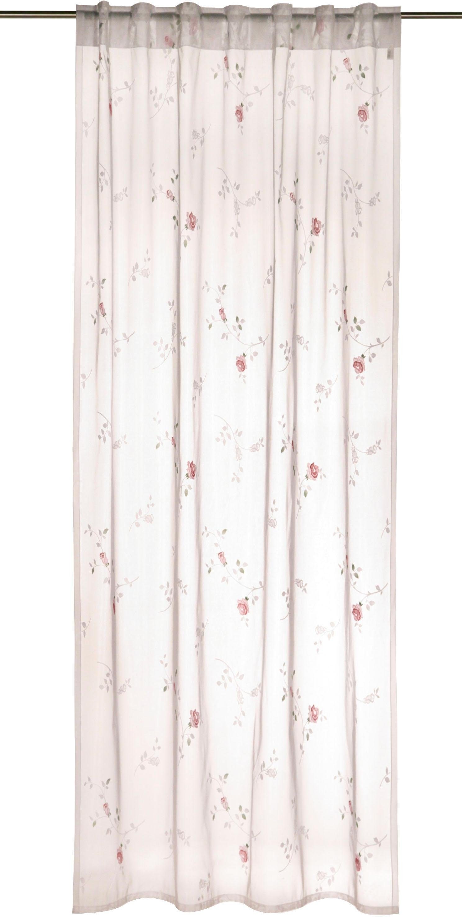 Image of WILLKOMMEN ZUHAUSE by ALBANI GROUP Vorhang »Bayreuth«, (1 St.), HxB: 245x140, Schal verdeckte Schlaufe bei Ackermann Versand Schweiz