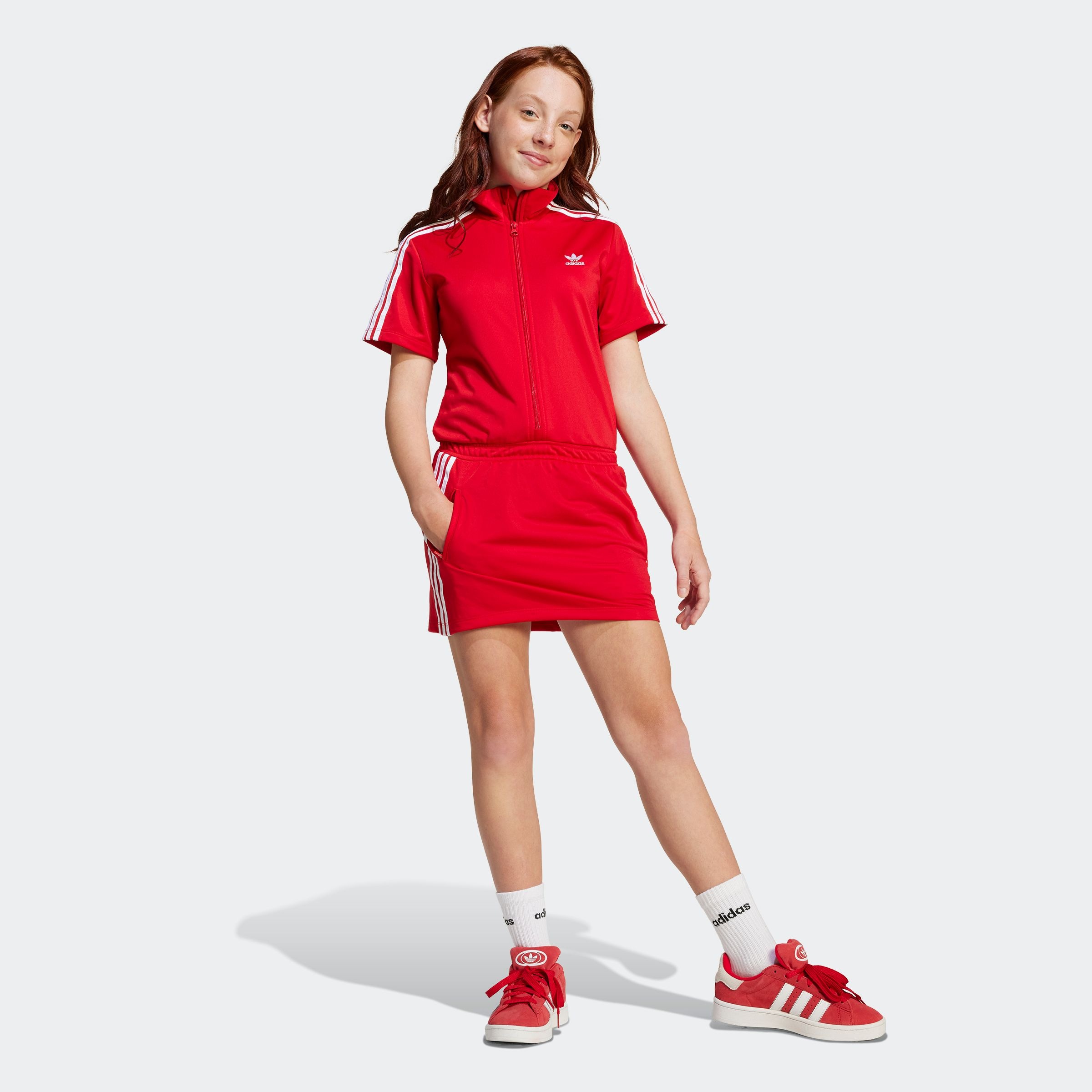 Image of adidas Originals Shirtkleid "FIREBIRD"