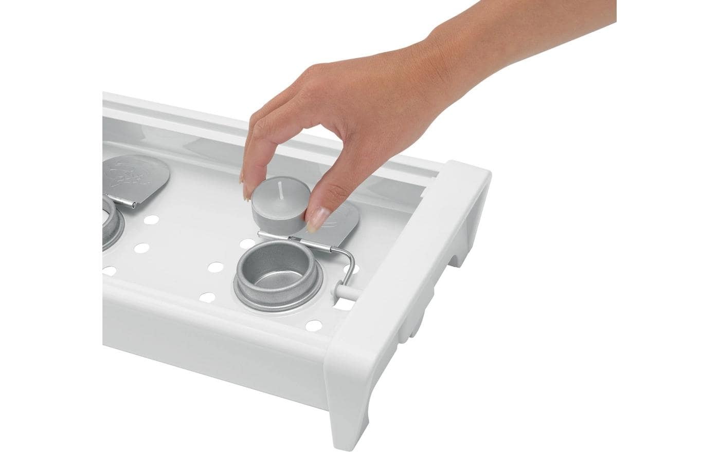 Brabantia Stövchen »zweiflammig«, (1 tlg.)