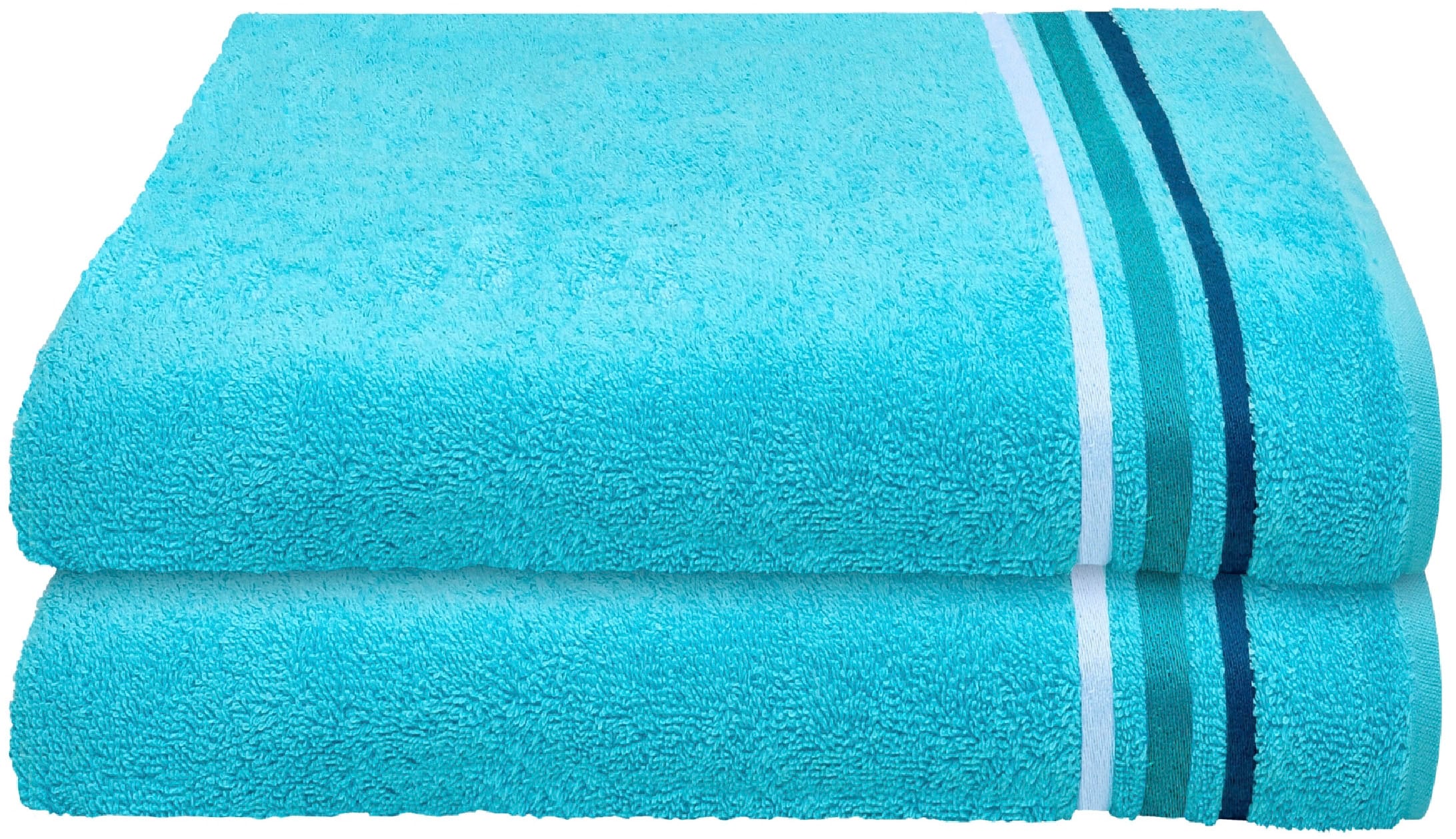 Image of Schiesser Duschtücher "Skyline Color aus 100 % Baumwolle mit eleganter Streifenbordüre" MADE IN GREEN by OEKO-TEX