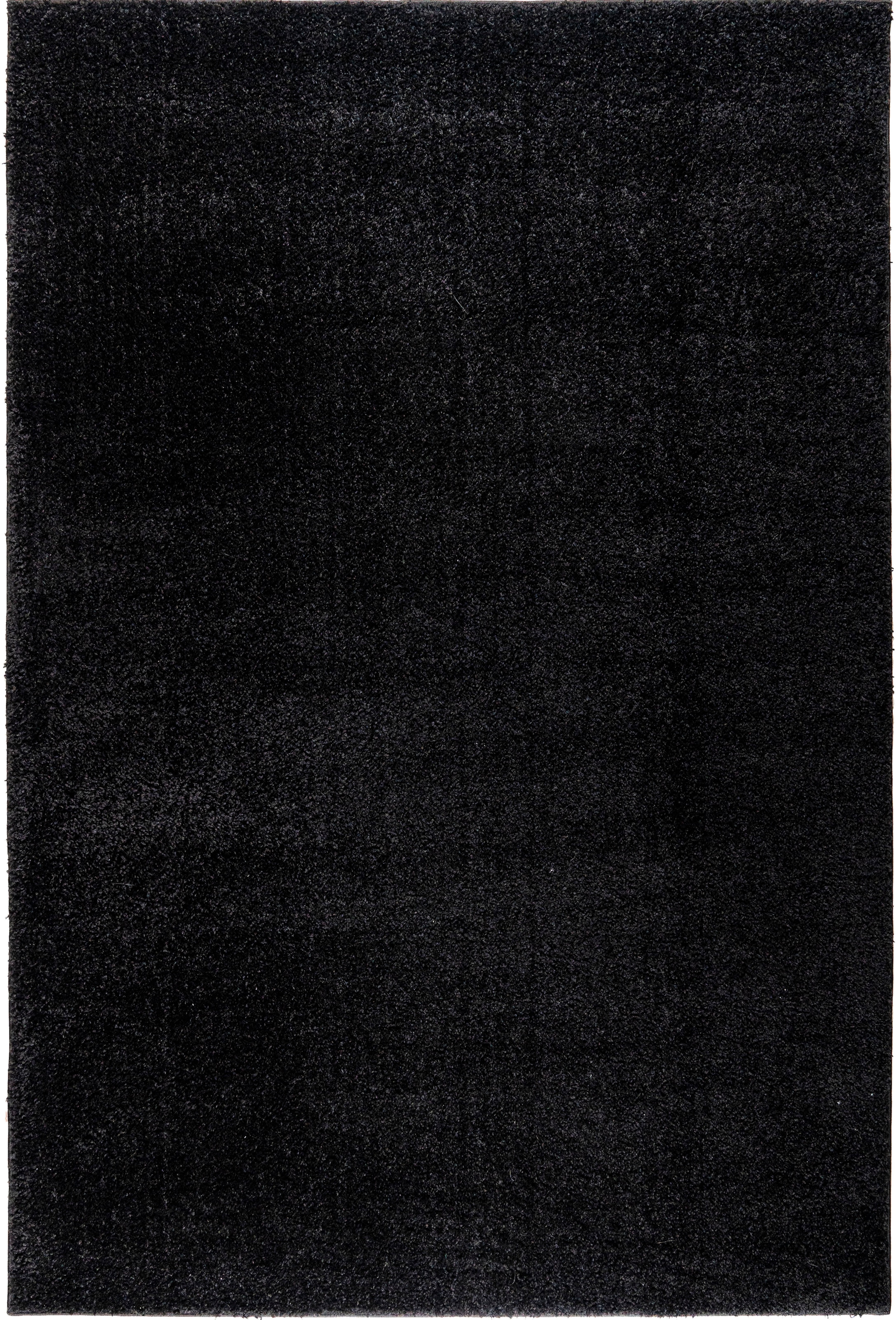 Bruno Banani Hochflor-Teppich »Shaggy Soft«, rechteckig, 30 mm Höhe, gewebt, Uni Farben, besonders weich und kuschelig