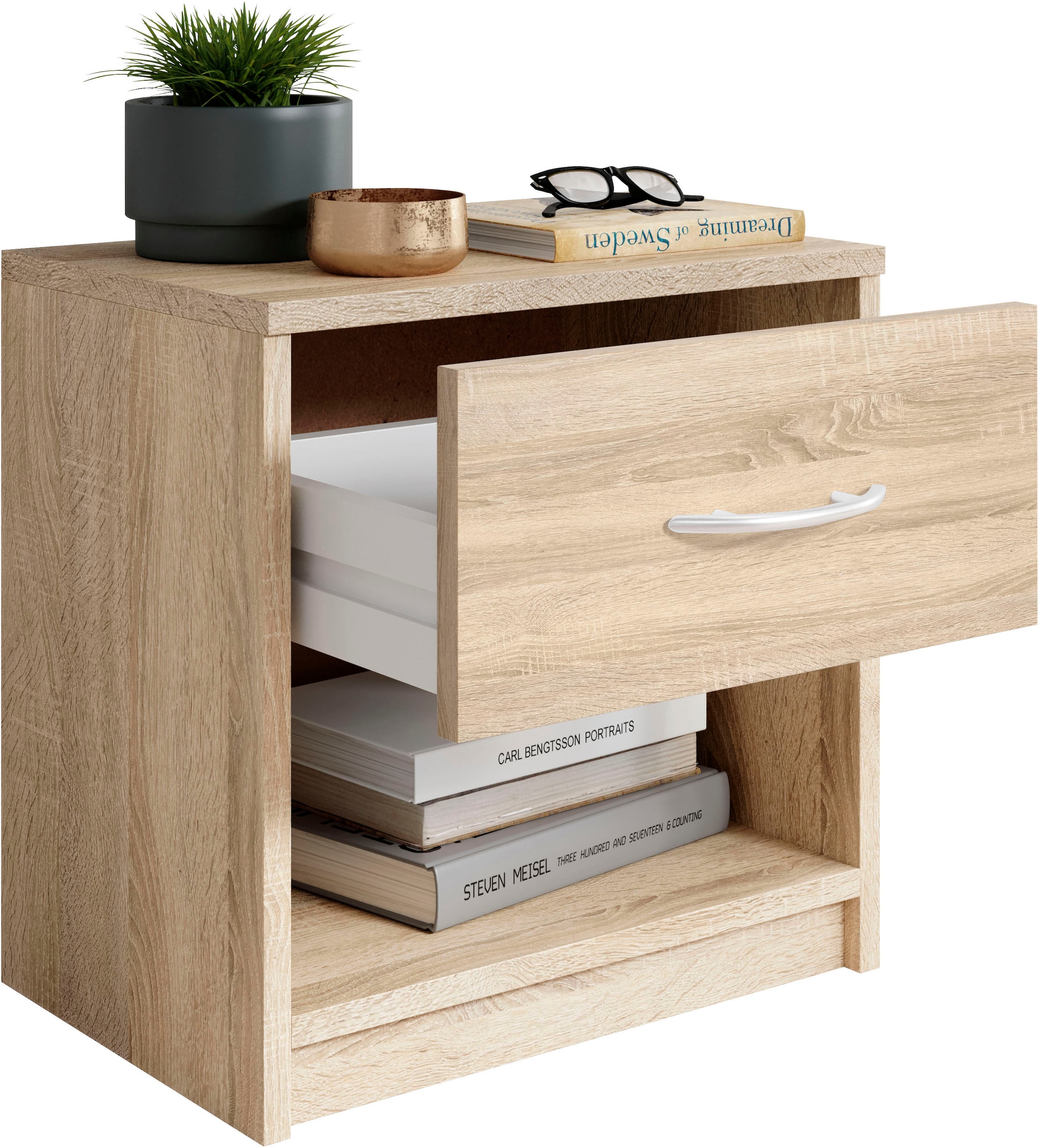 Schlafkontor Table de nuit »Pepe« Breite 39 cm