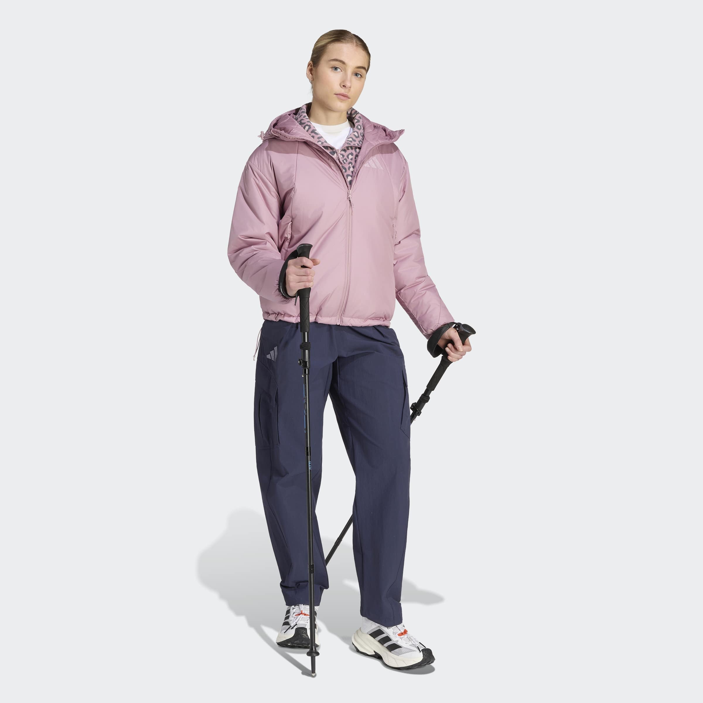 adidas TERREX Veste d'extérieur »MULTI PRIMALOFT, KAPUZE, ISOLIEREND« pour adultes, avec fermeture éclair, en polyester