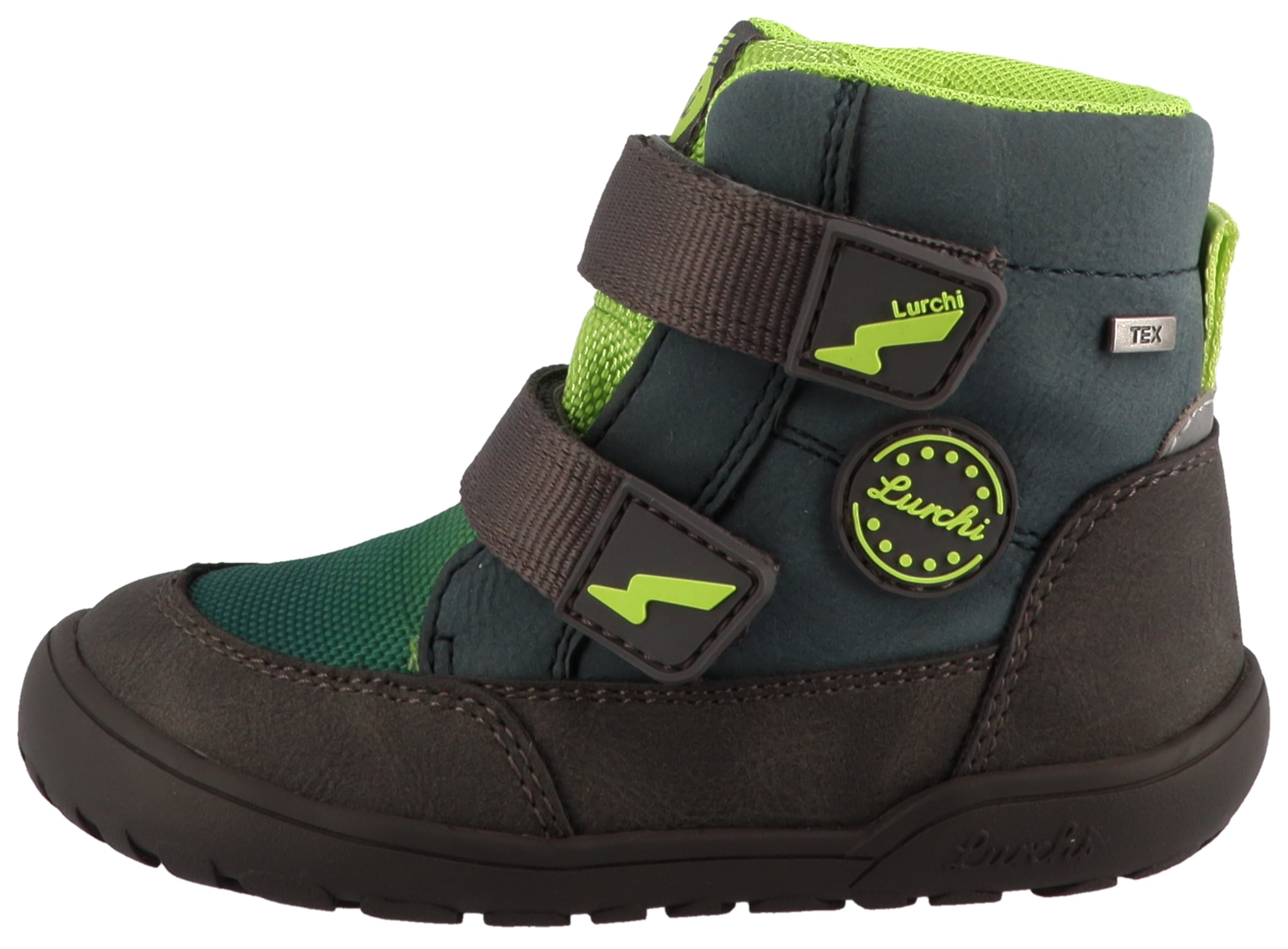 Lurchi Chaussures pieds nus »Jimmy Barefoot-TEX«  bottes à velcro avec TEX, gabarit de taille à télécharger