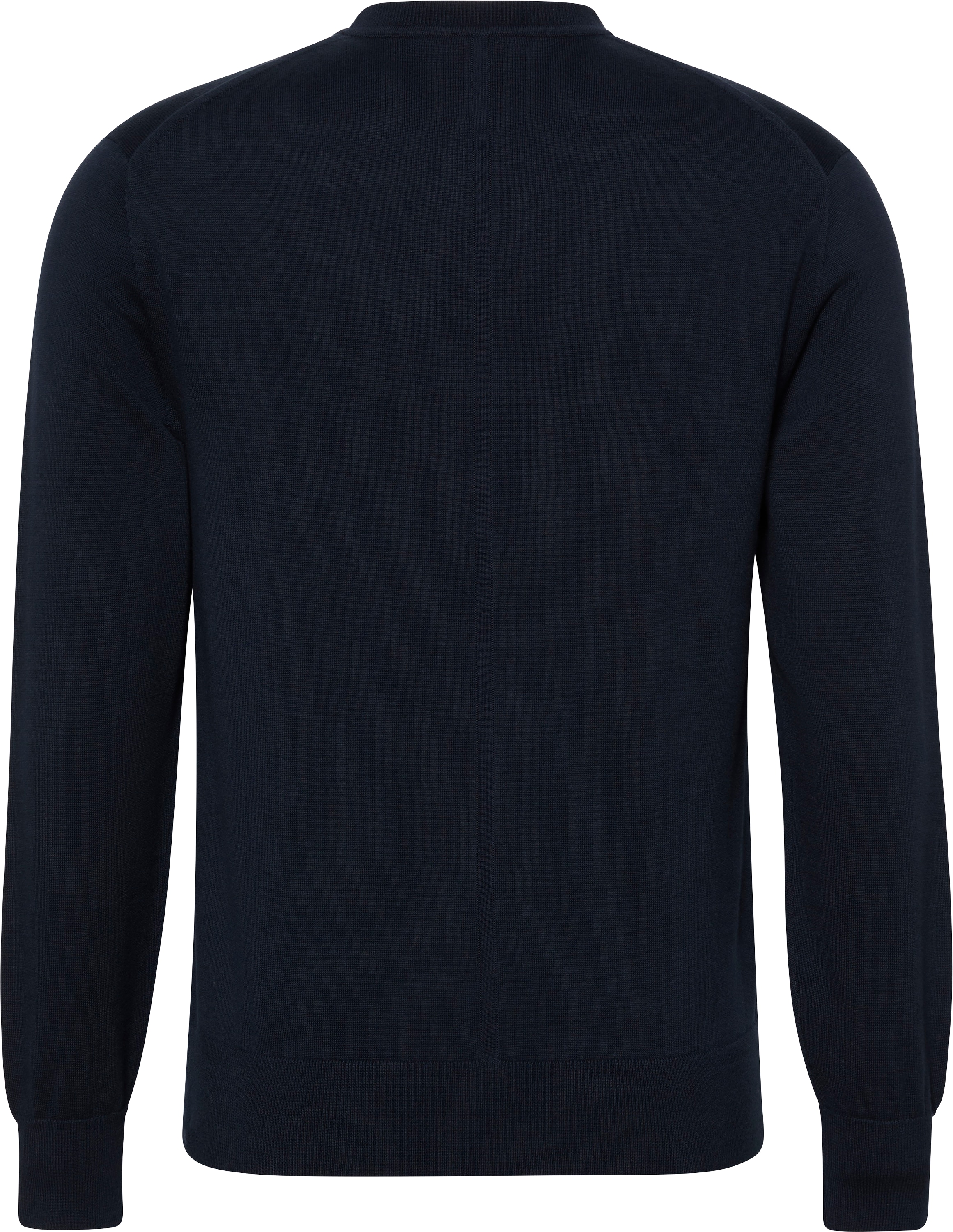 Calvin Klein Strickpullover »LS SUPIMA COTTON CREW 14GG«, Mit Rundhalsausschnitt