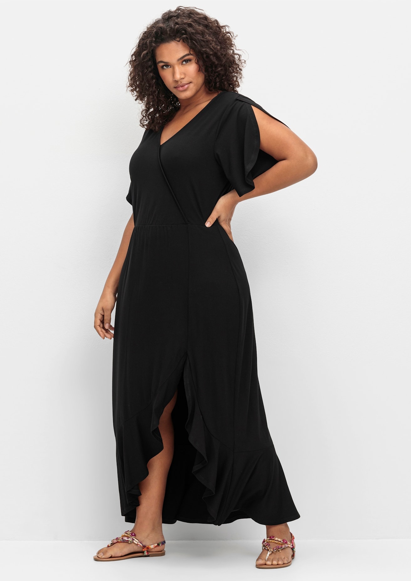 Sheego Jerseykleid »Jerseykleid«