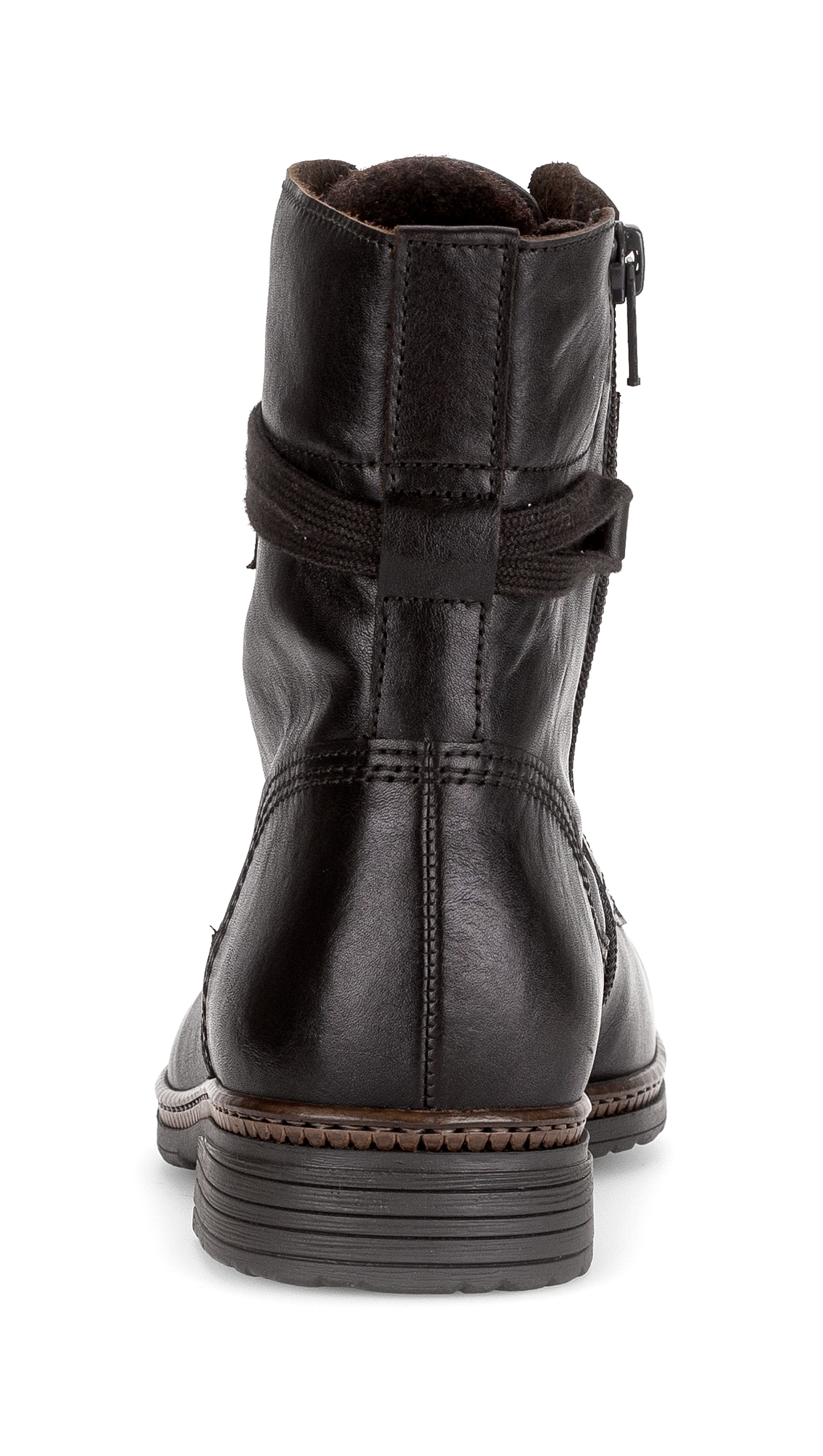 Gabor Bottes à lacets  , boots à lacets, chaussure business à talon bloc