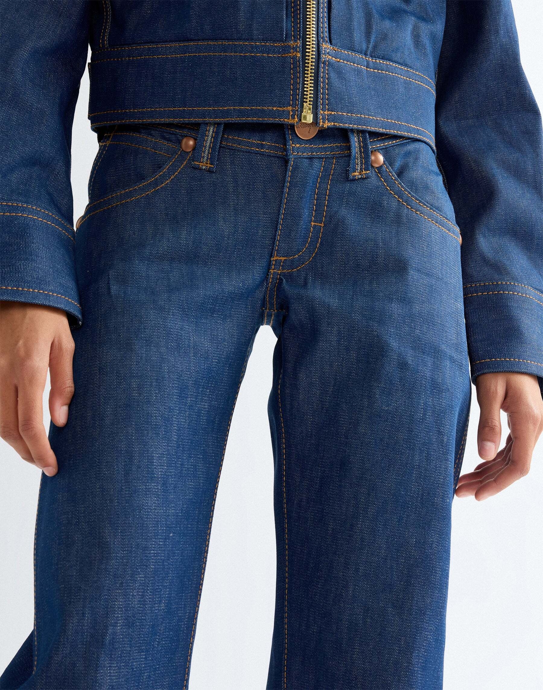 Wrangler Straight-Jeans »WRANGLER Jeans Super Low Rise Cowboy«